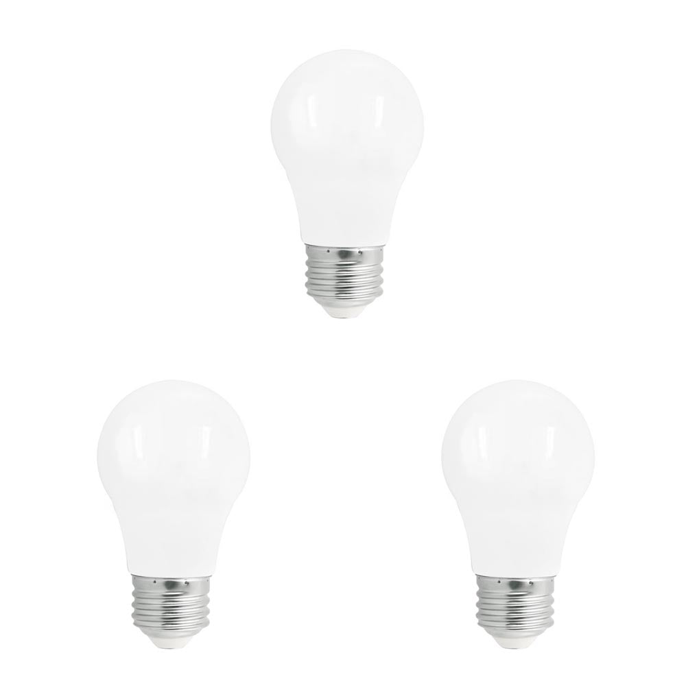 A set of three lightbulbs