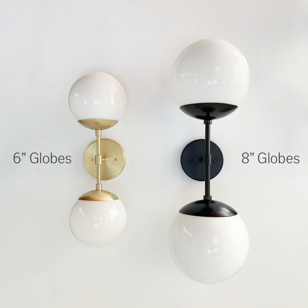 Globe Sconces
