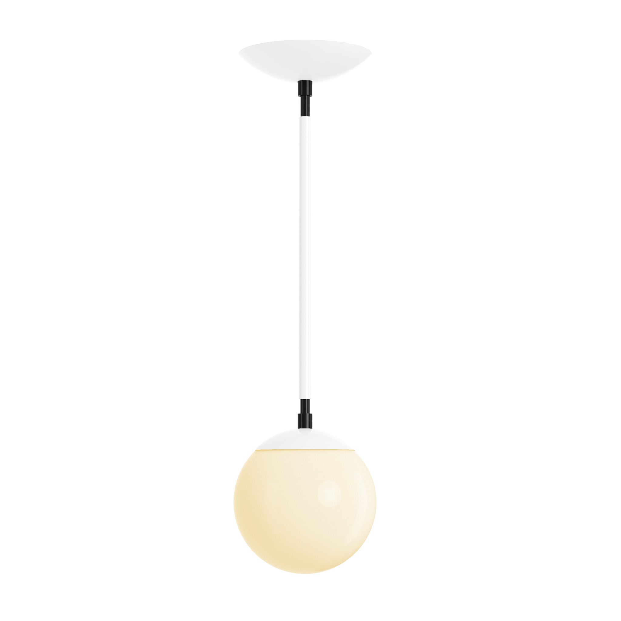 black white cap color cap pendant 6" dutton brown lighting