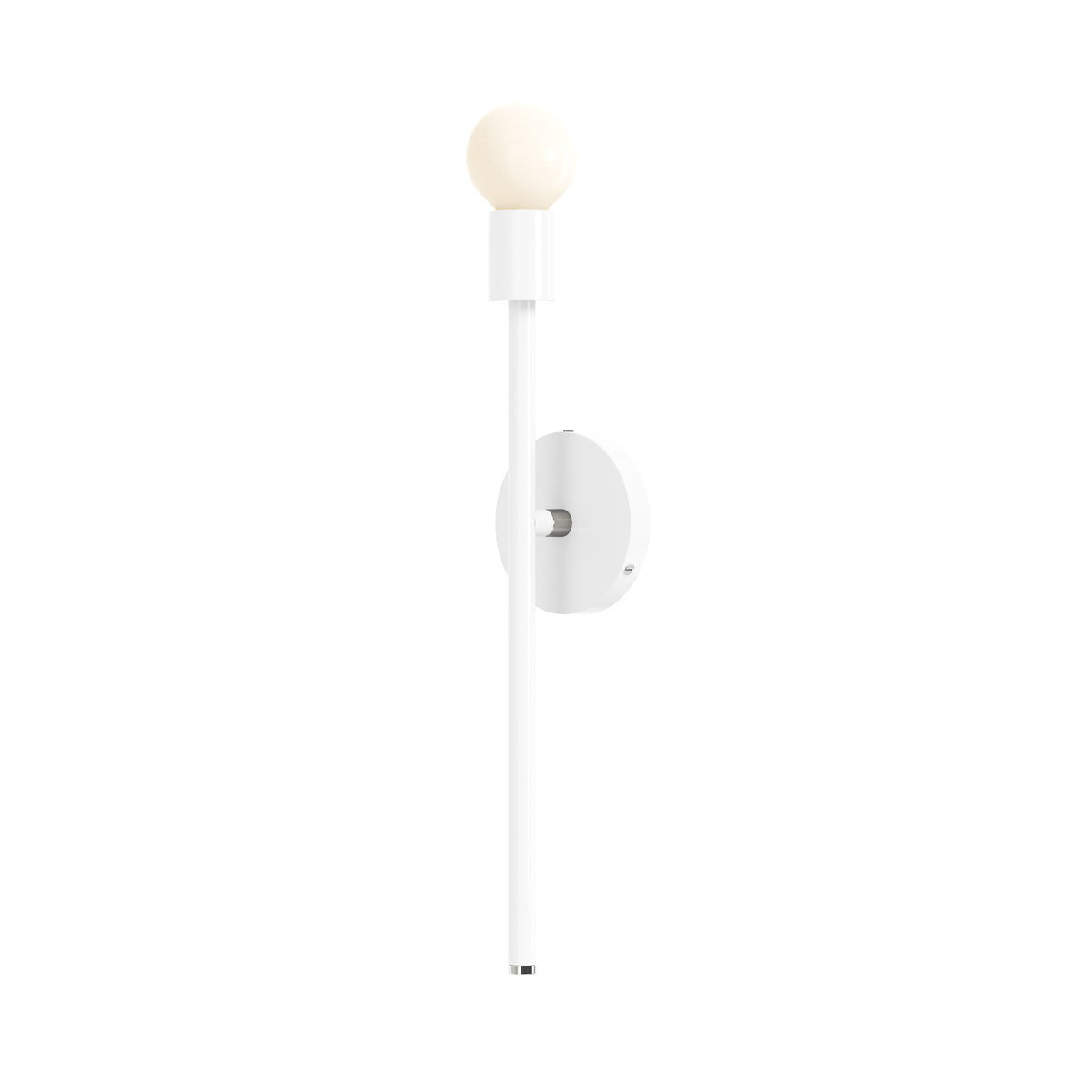 nickel white color major sconce 21" dutton brown lighting