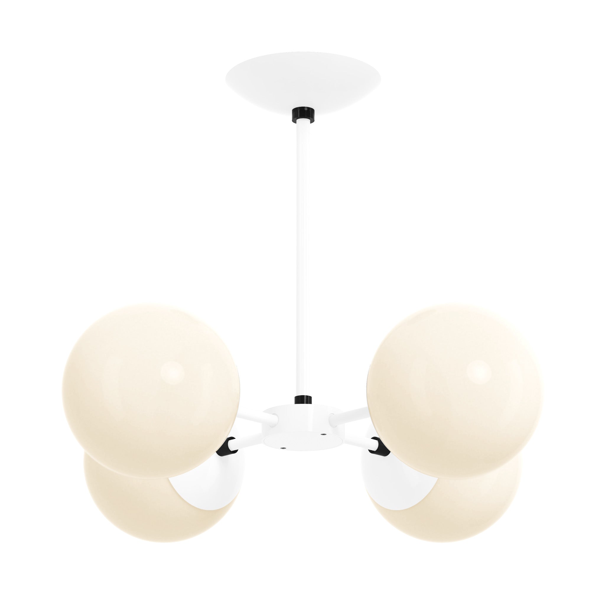 black white color orbi chandelier dutton brown lighting