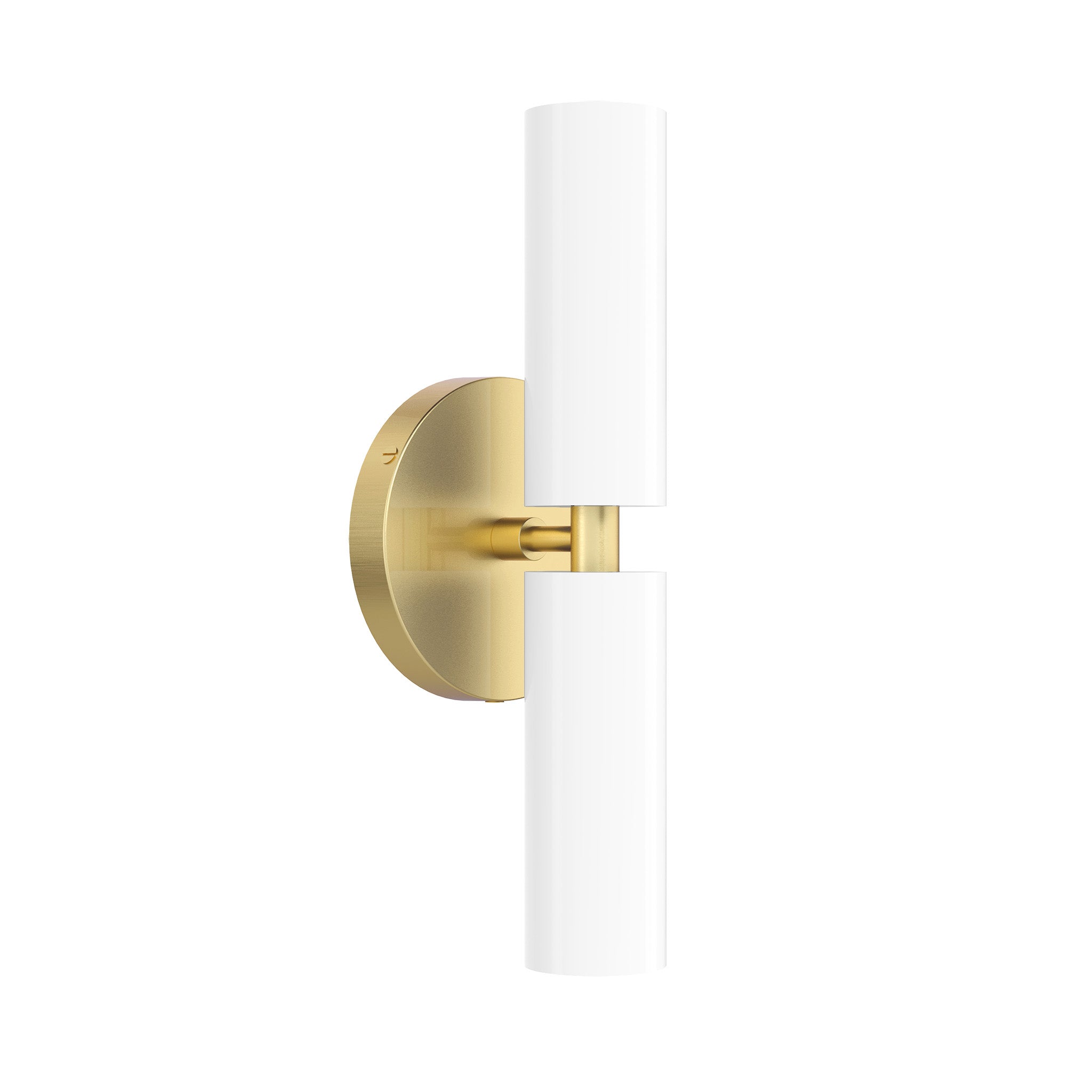 brass white color ruler sconce dutton brown lighting