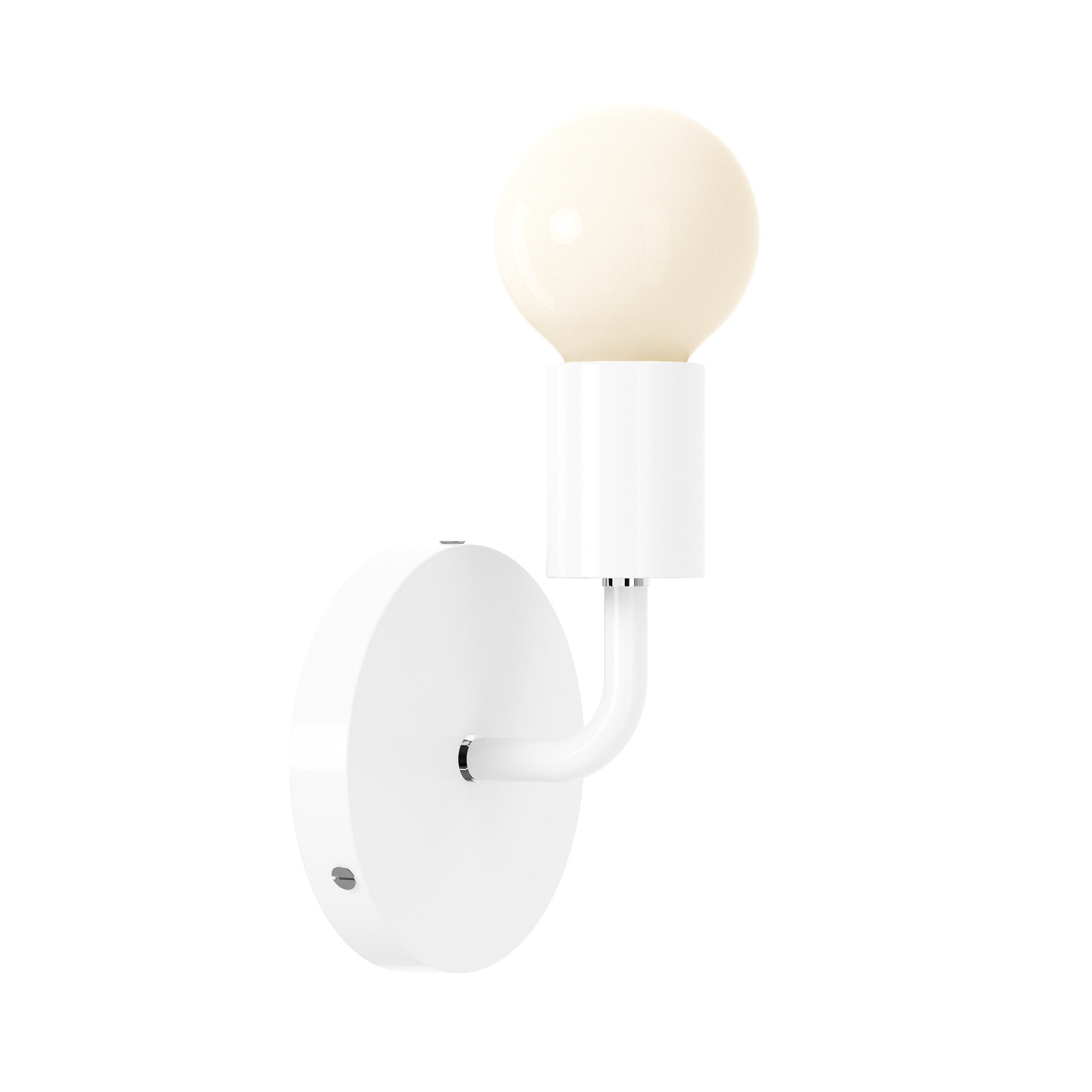 nickel white color snug sconce dutton brown lighting