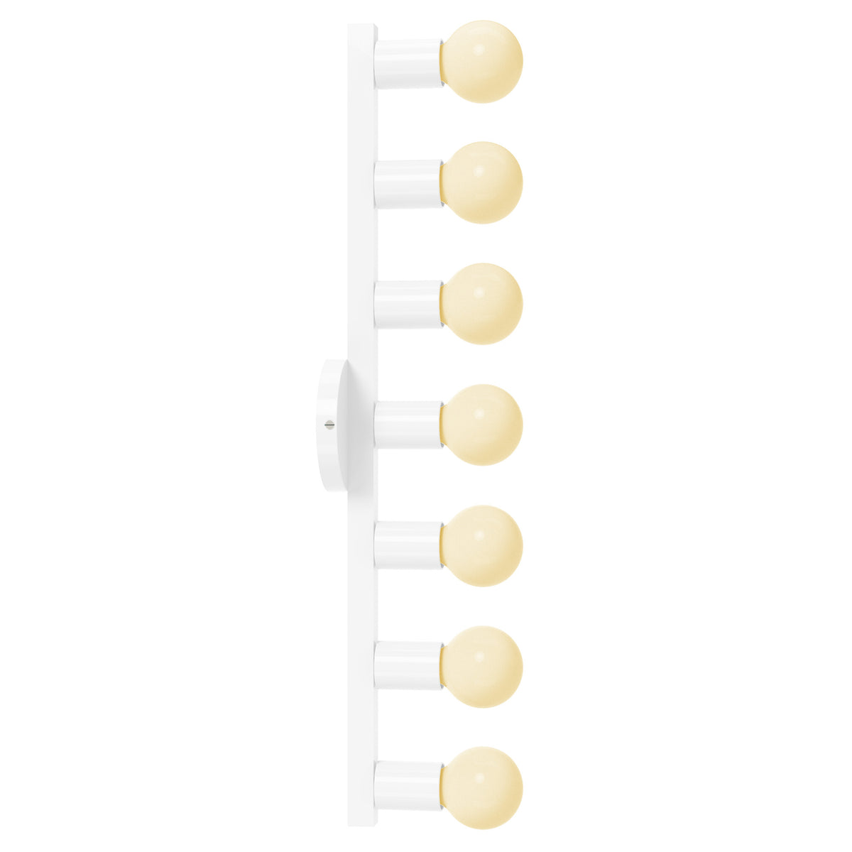nickel and white vogue 7 color sconce dutton brown lighting