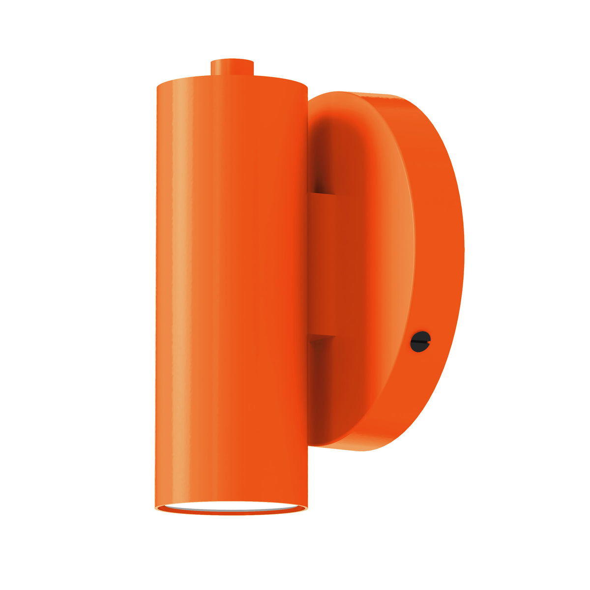 Black and orange display wall sconce dutton brown lighting