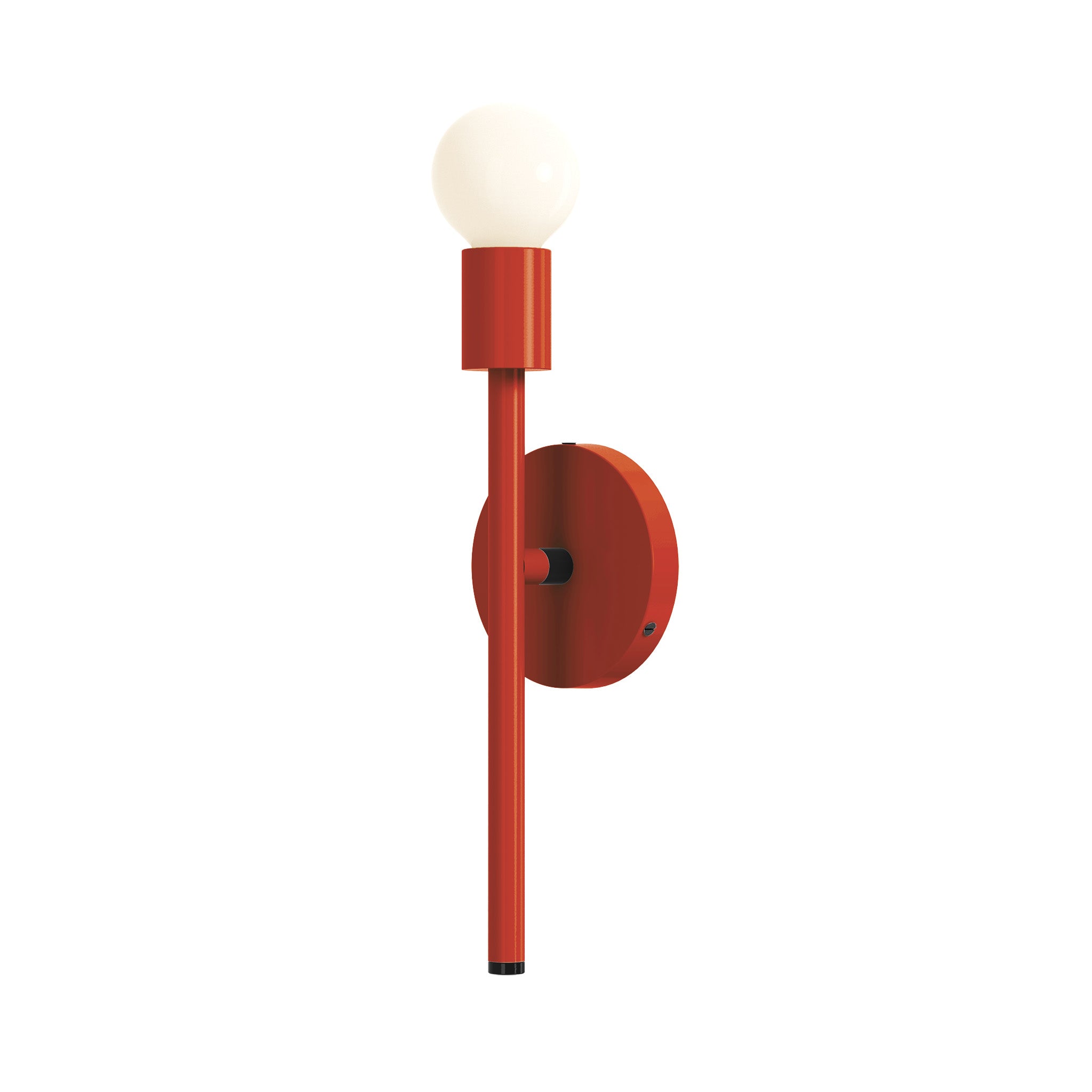 black riding hood red color major sconce 15" dutton brown lighting