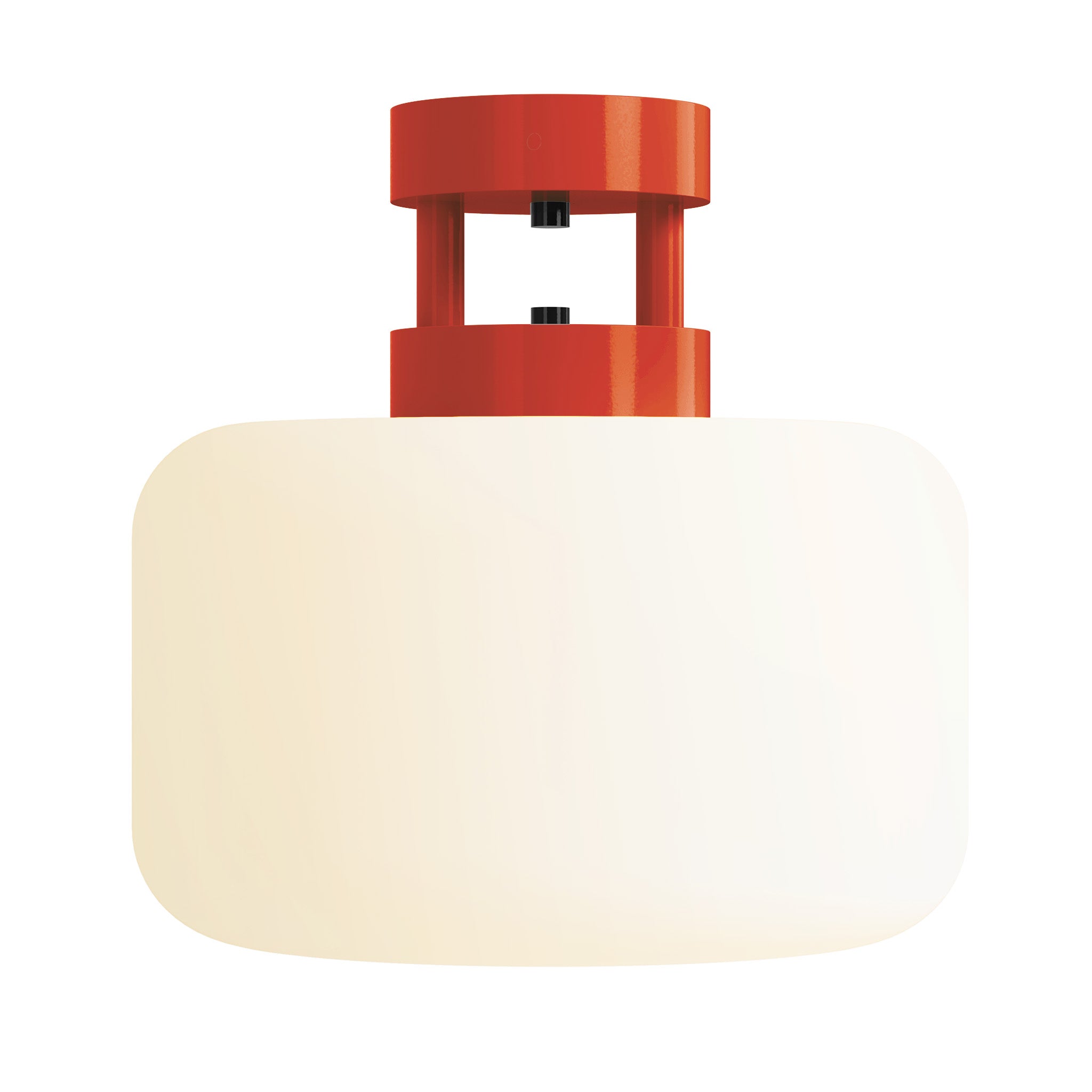 black and riding hood red maxo color flush mount dutton brown lighting