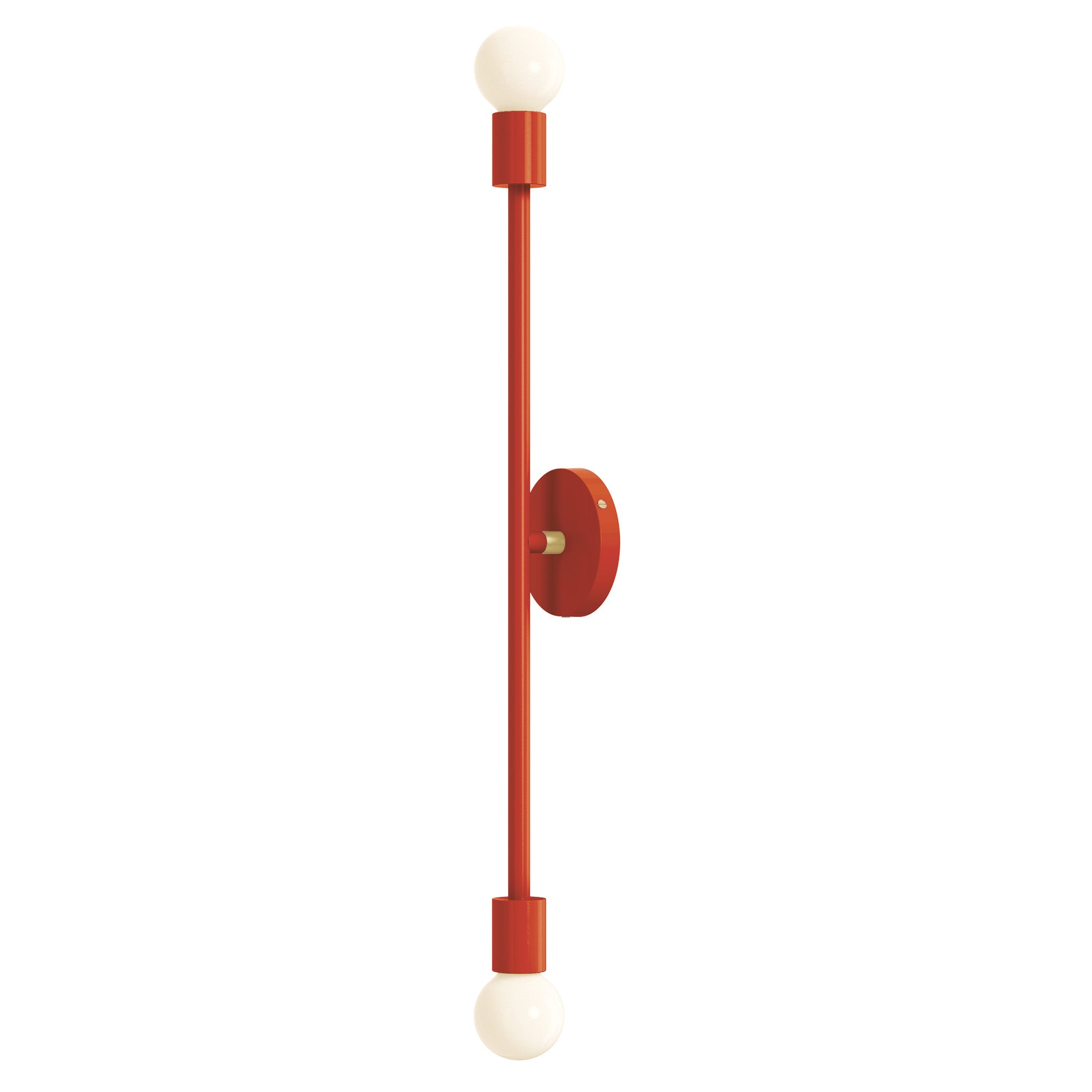 brass riding hood red pilot sconce 29 lighting dutton brown