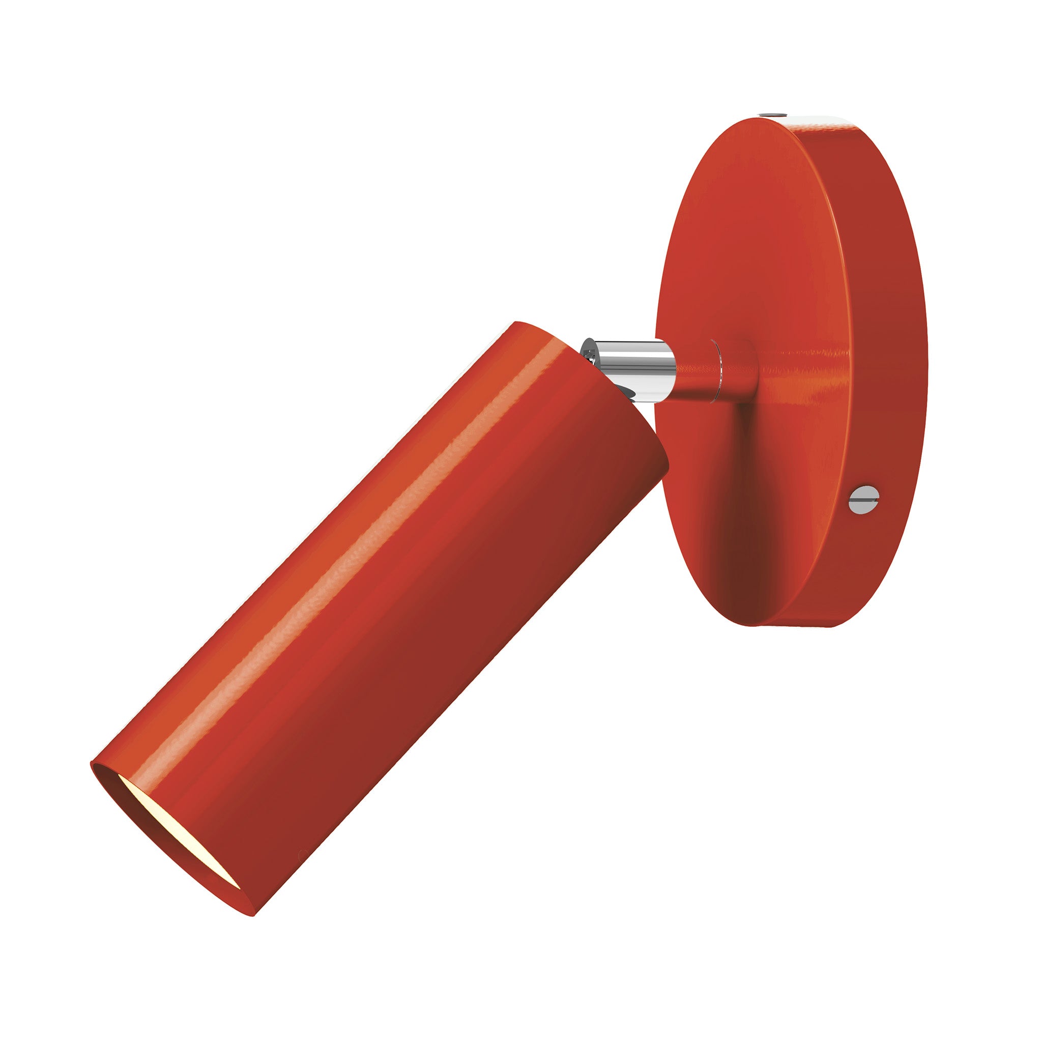 nickel riding hood red color reader sconce - no arm dutton brown lighting