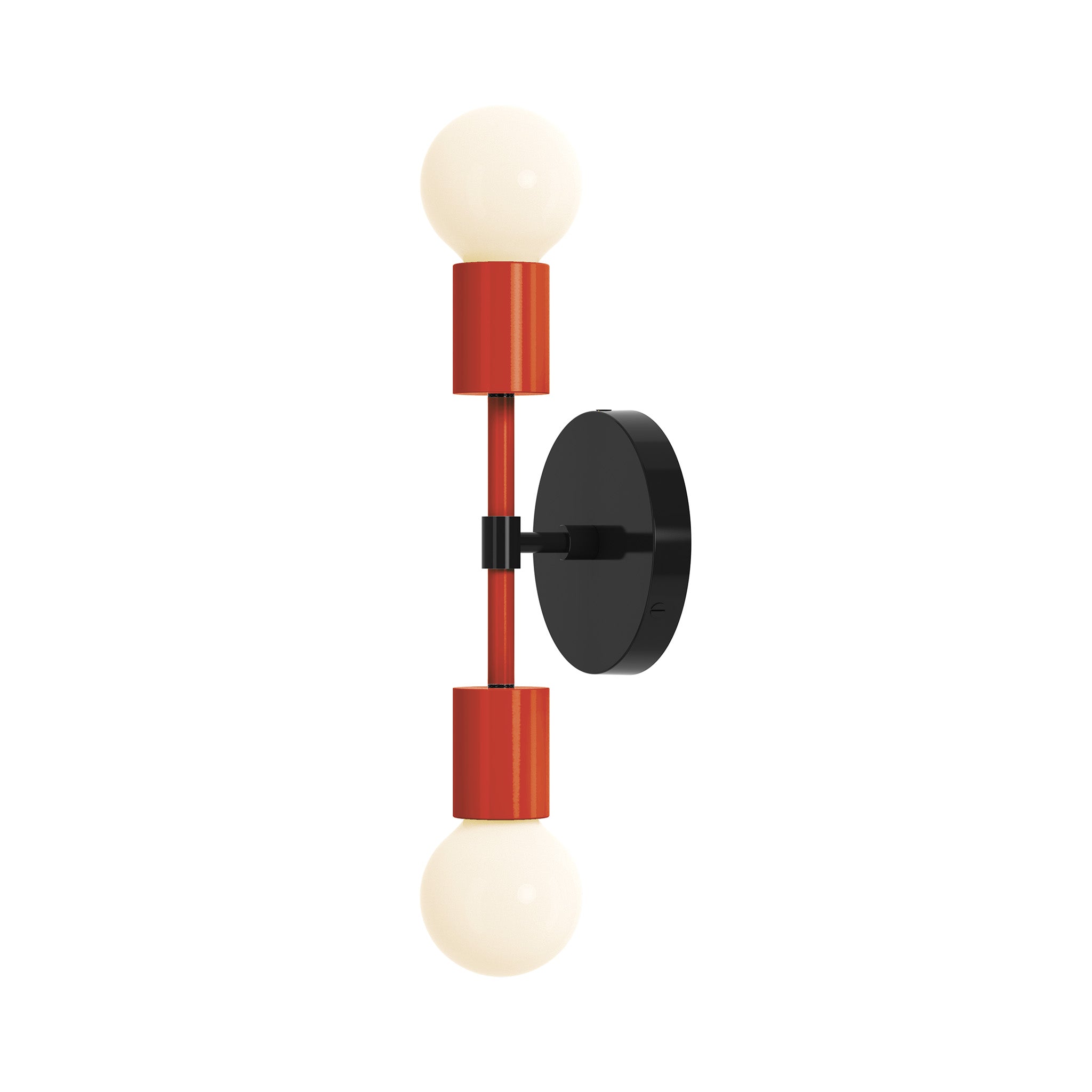 black riding hood red color scepter sconce 10" dutton brown lighting