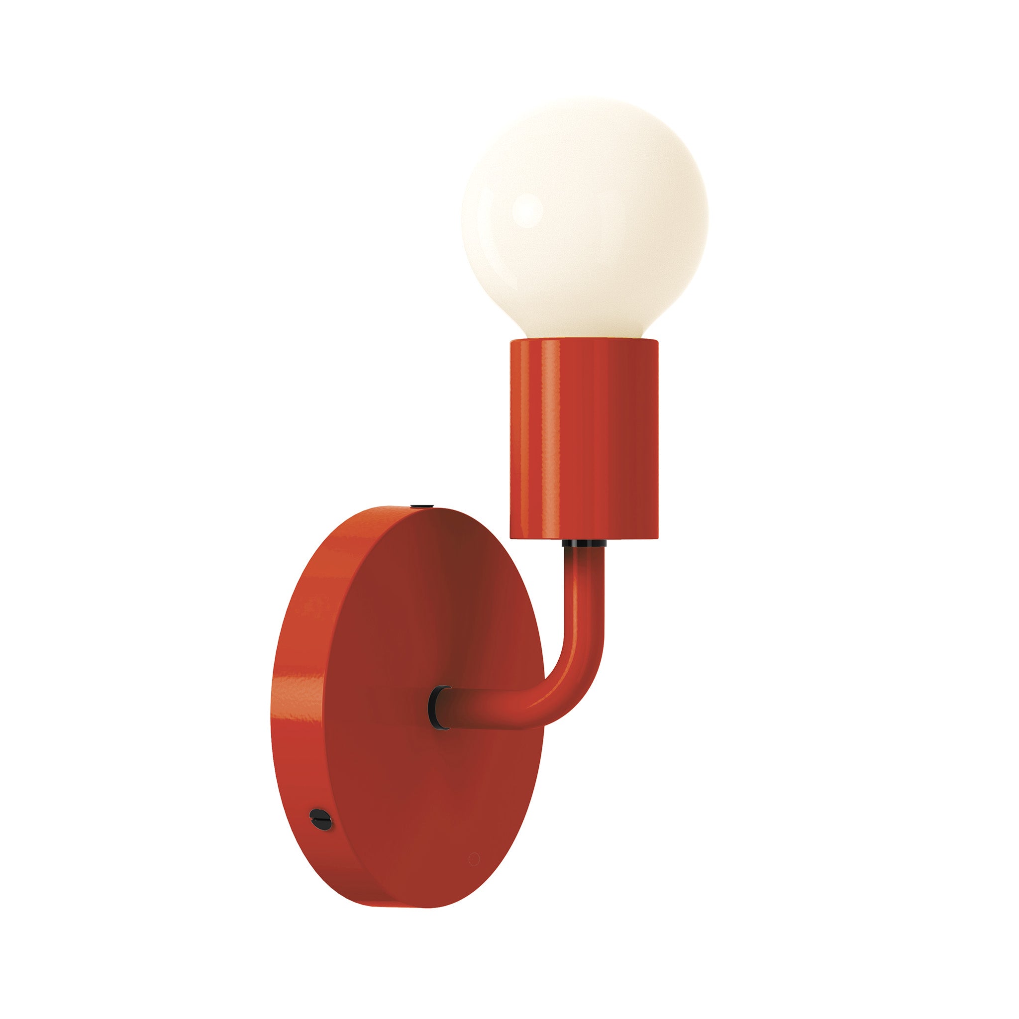 black riding hood red color snug sconce dutton brown lighting