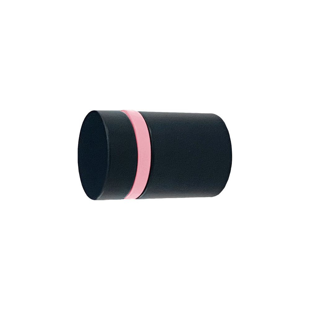 Black and pinkaboo color Highness knob Dutton Brown hardware
