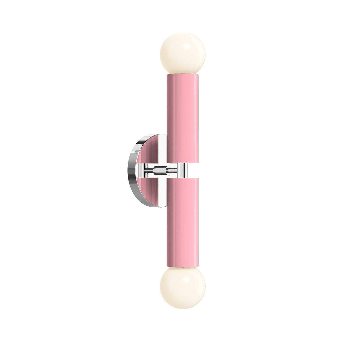 nickel pinkaboo color monarch sconce dutton brown lighting