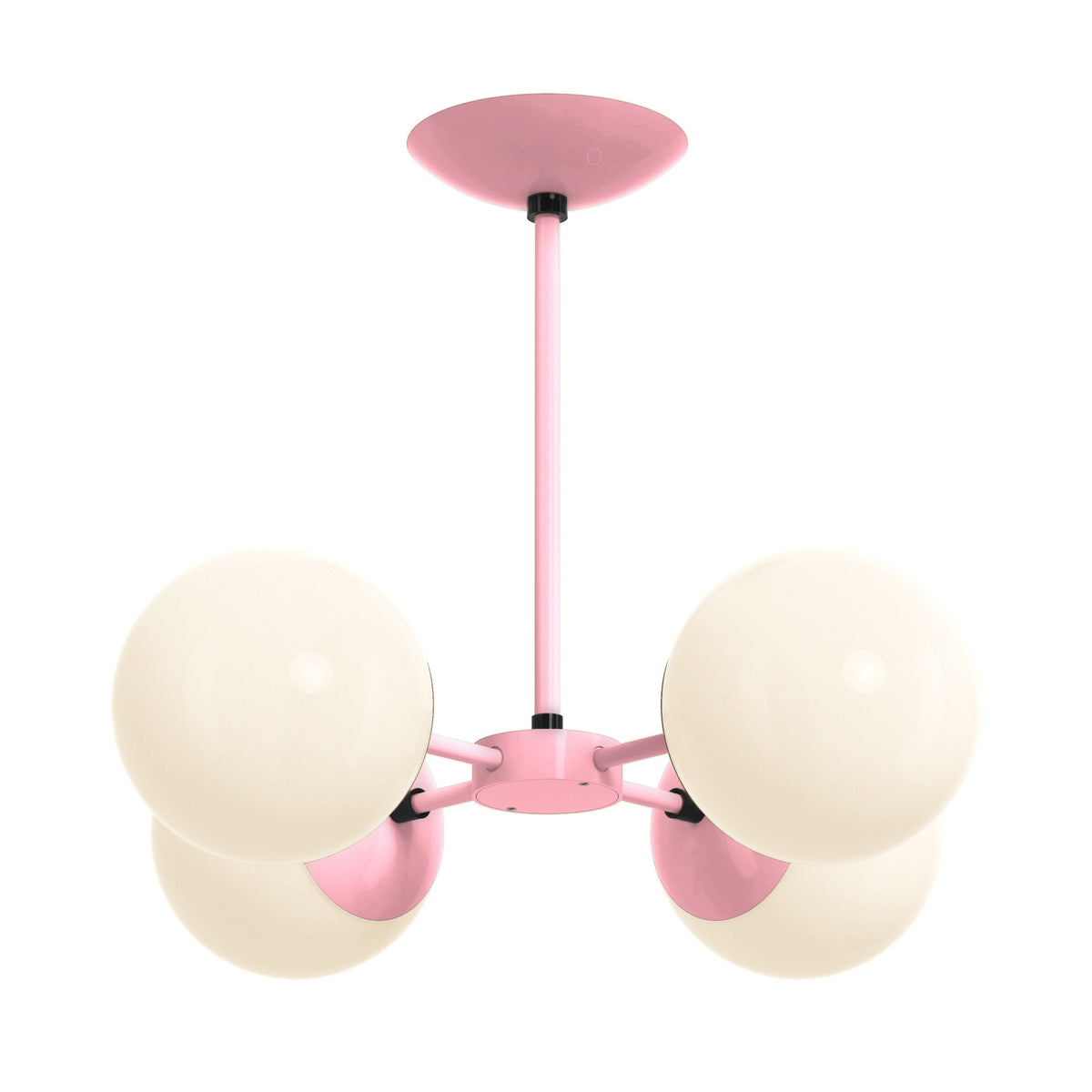 black pinkaboo color orbi chandelier dutton brown lighting