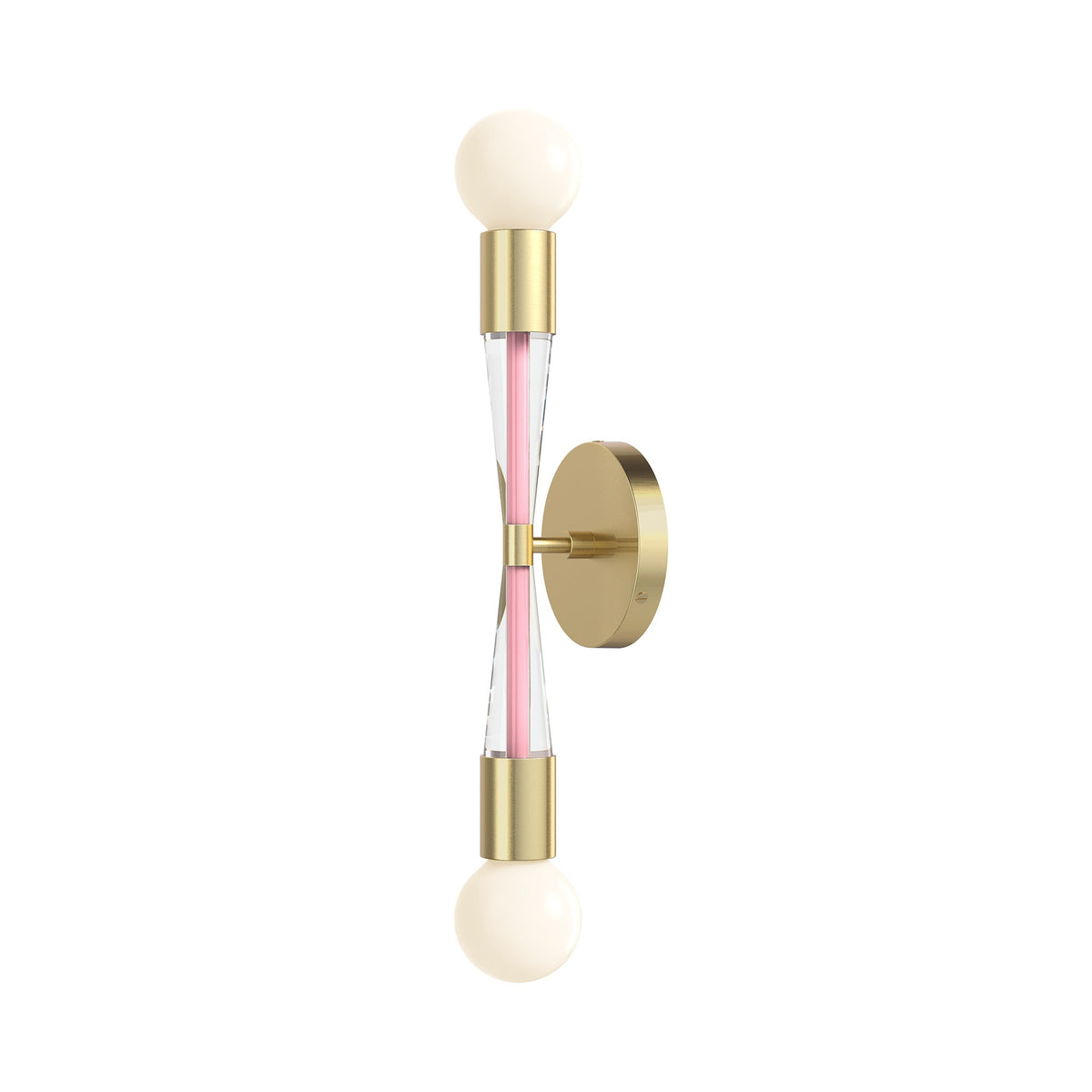 brass pinkaboo color phoenix sconce dutton brown lighting