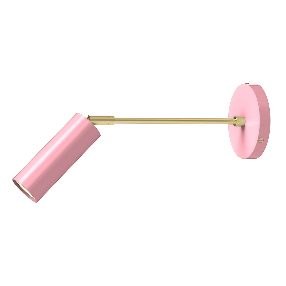brass pinkaboo color reader sconce - 10" arm dutton brown lighting