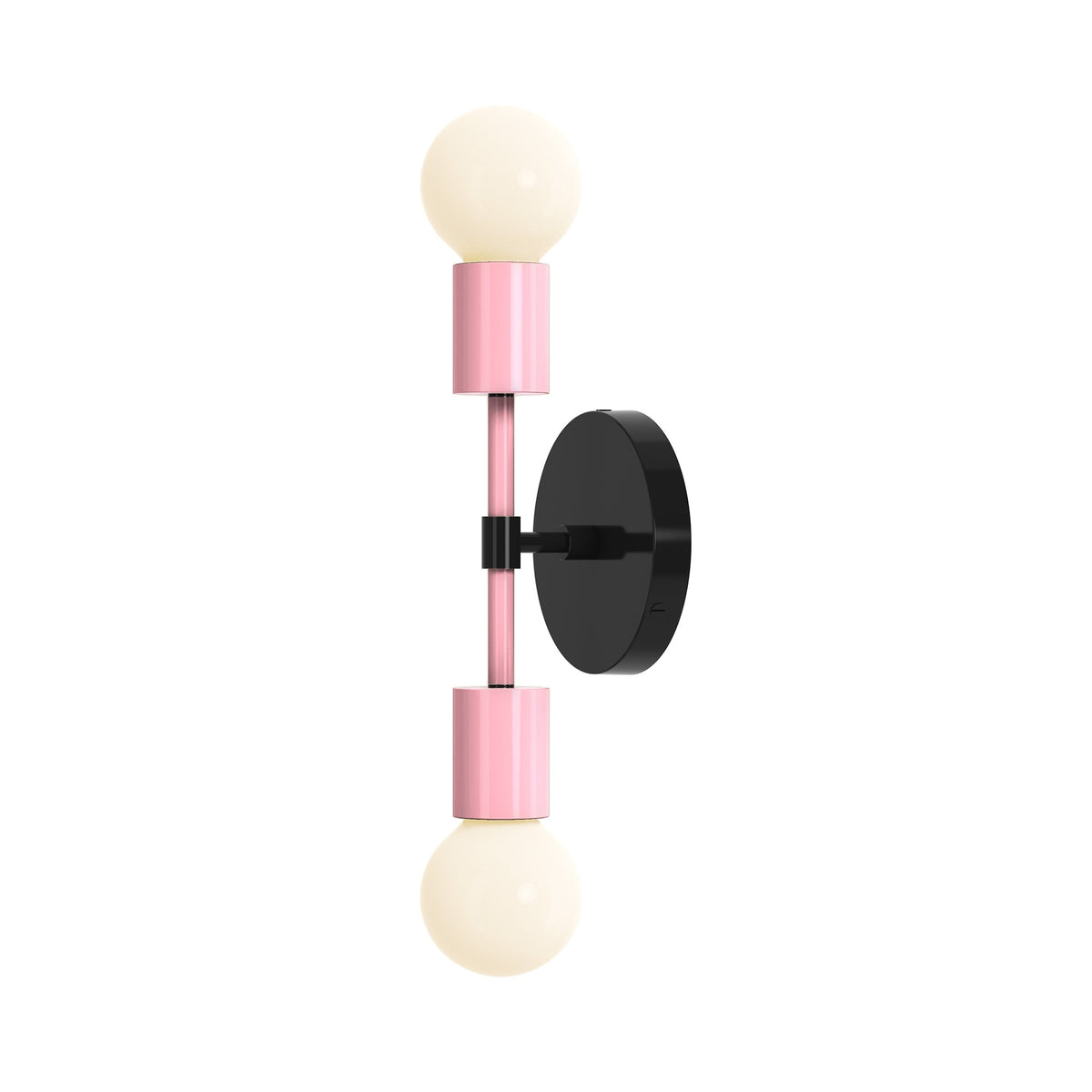black pinkaboo color scepter sconce 10" dutton brown lighting
