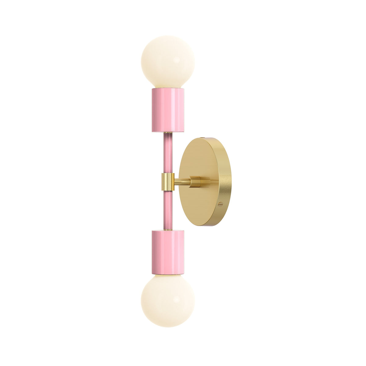 brass pinkaboo color scepter sconce 10" dutton brown lighting
