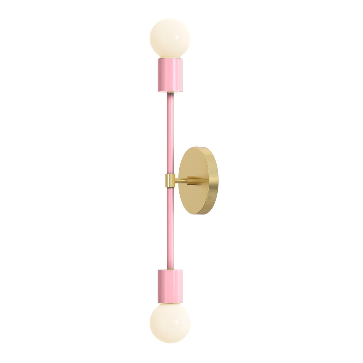 brass pinkaboo color scepter sconce 18" dutton brown lighting