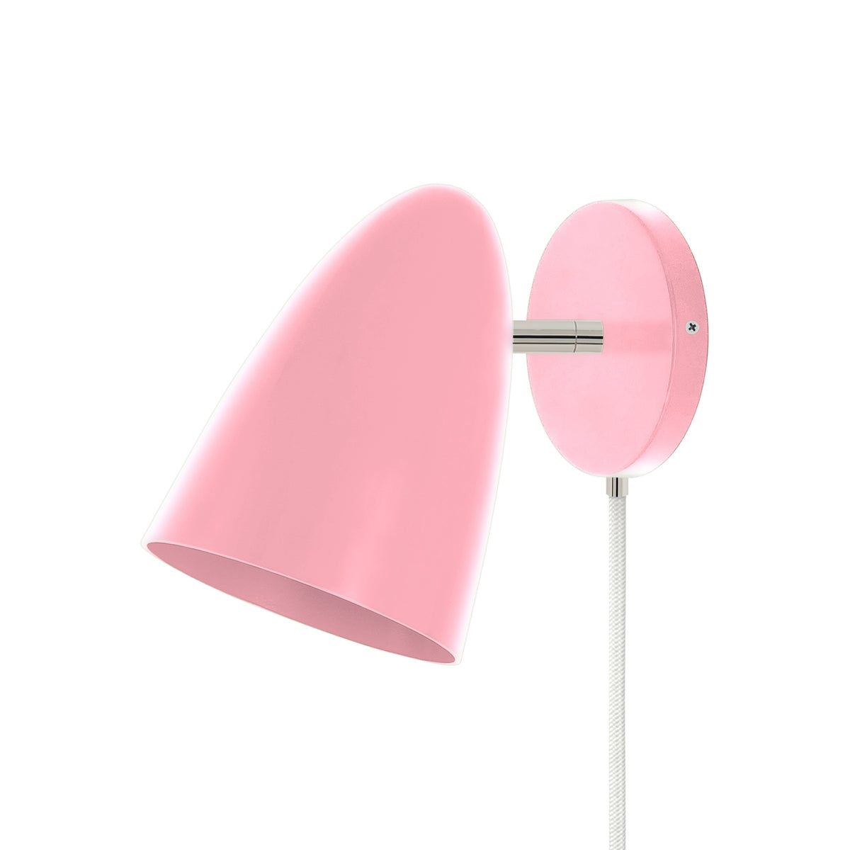 Color Boom Plug-in Sconce - No Arm - Pinkaboo