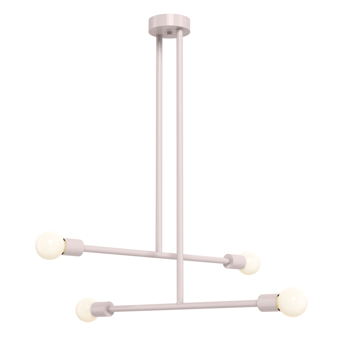 barely color captain chandelier 29" dutton brown lighting