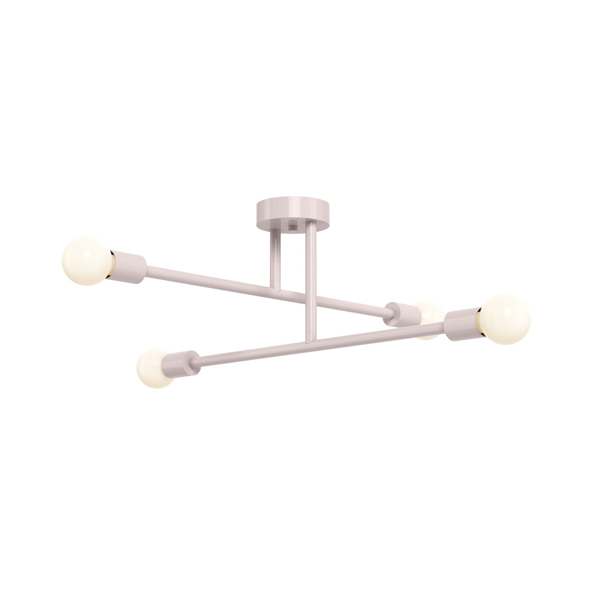 barely color captain flush mount 29" dutton brown lighting