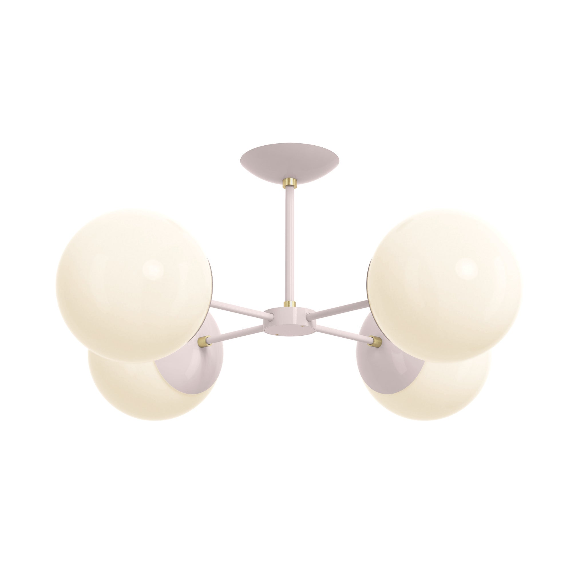 brass barely color big orbi flush mount dutton brown lighting