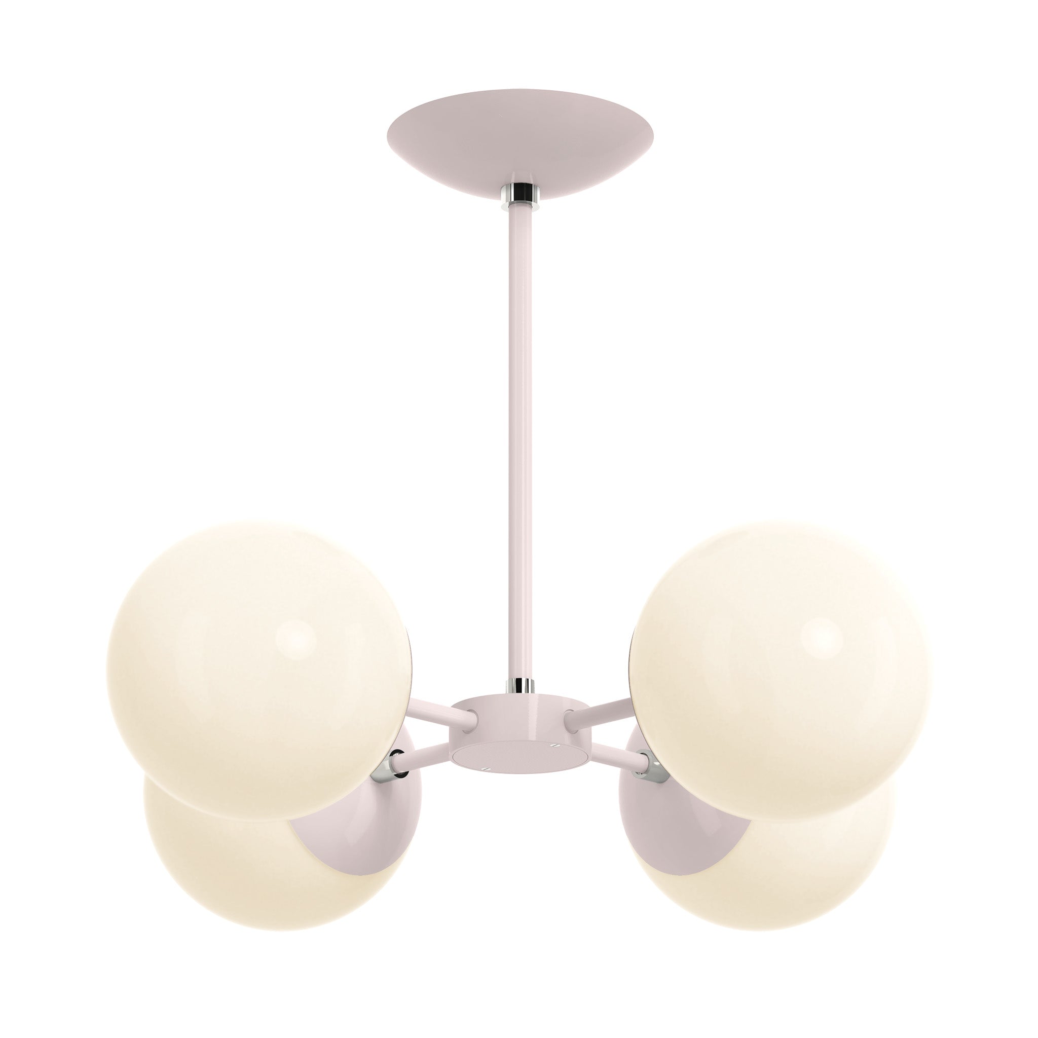 nickel barely color orbi chandelier dutton brown lighting