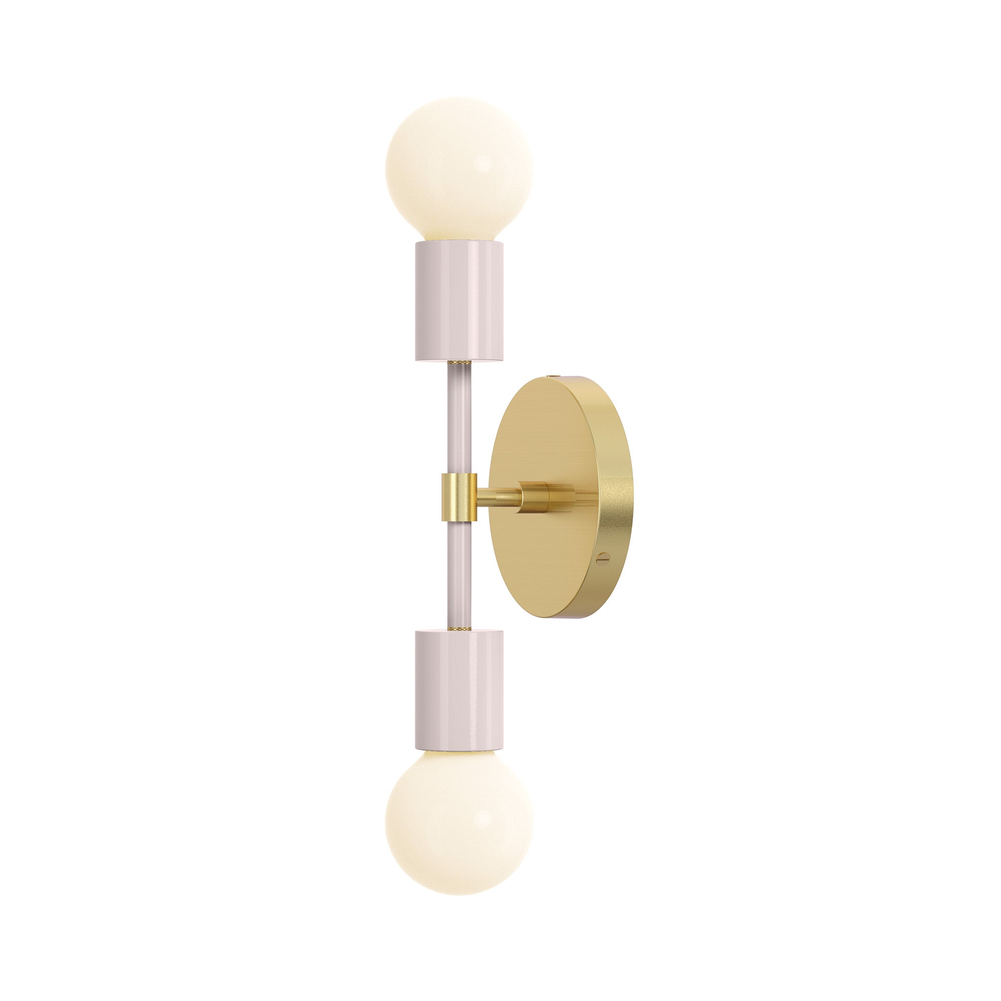 brass barely color scepter sconce 10" dutton brown lighting