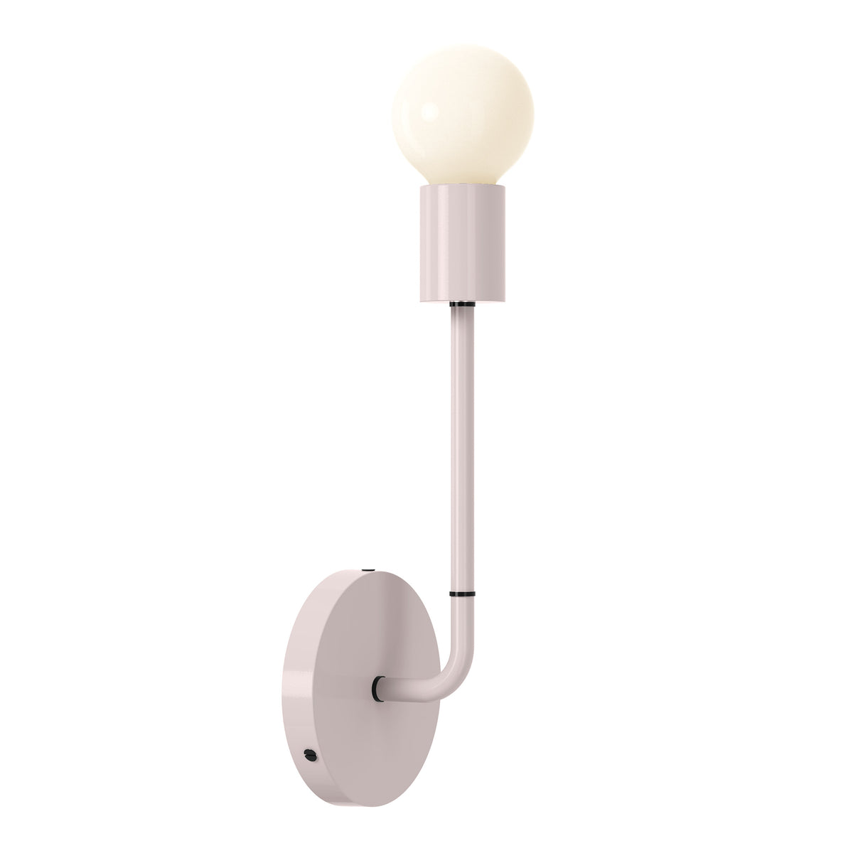 black barely color tall snug sconce dutton brown lighting