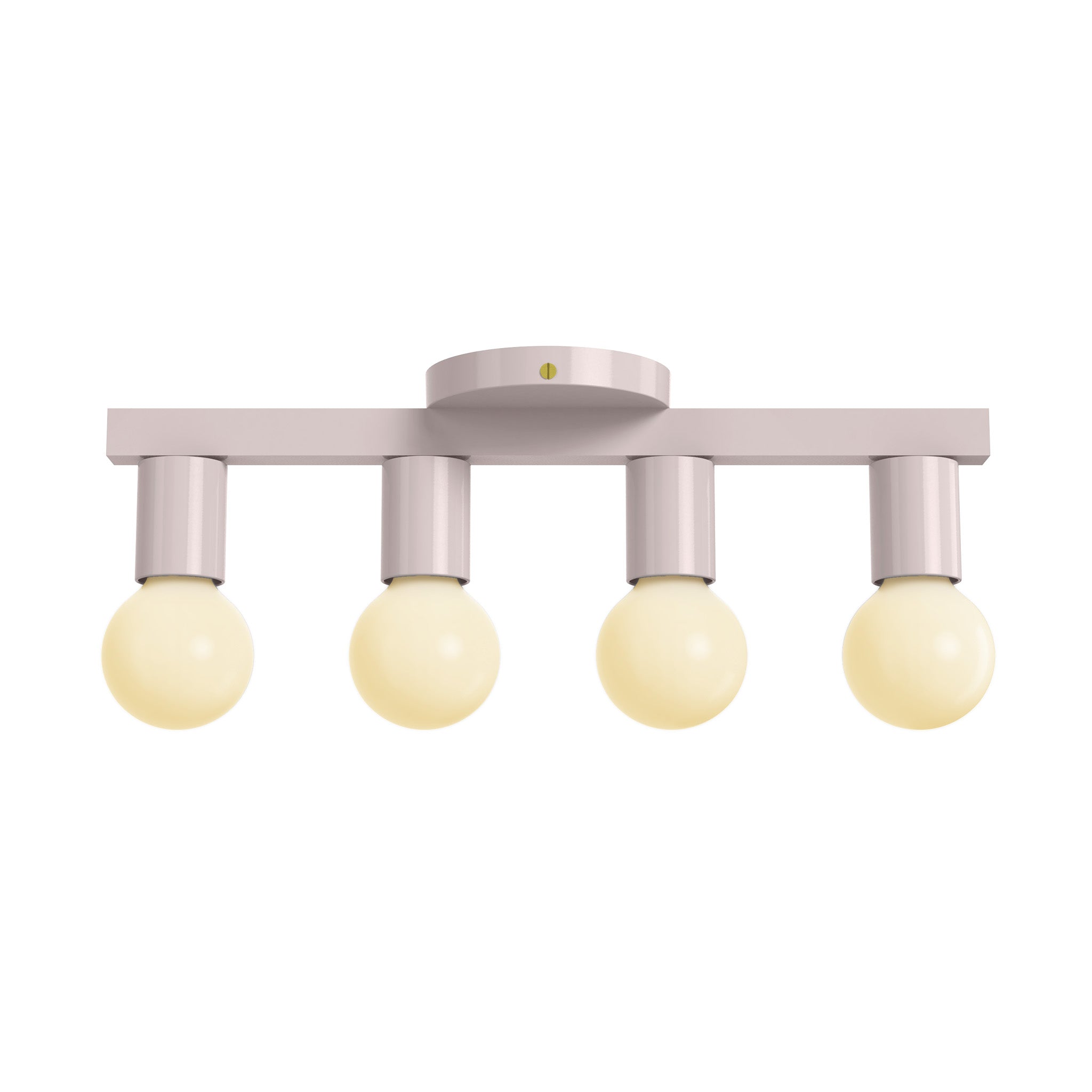 Brass and barely vogue 4 flush mount dutton brown lighting