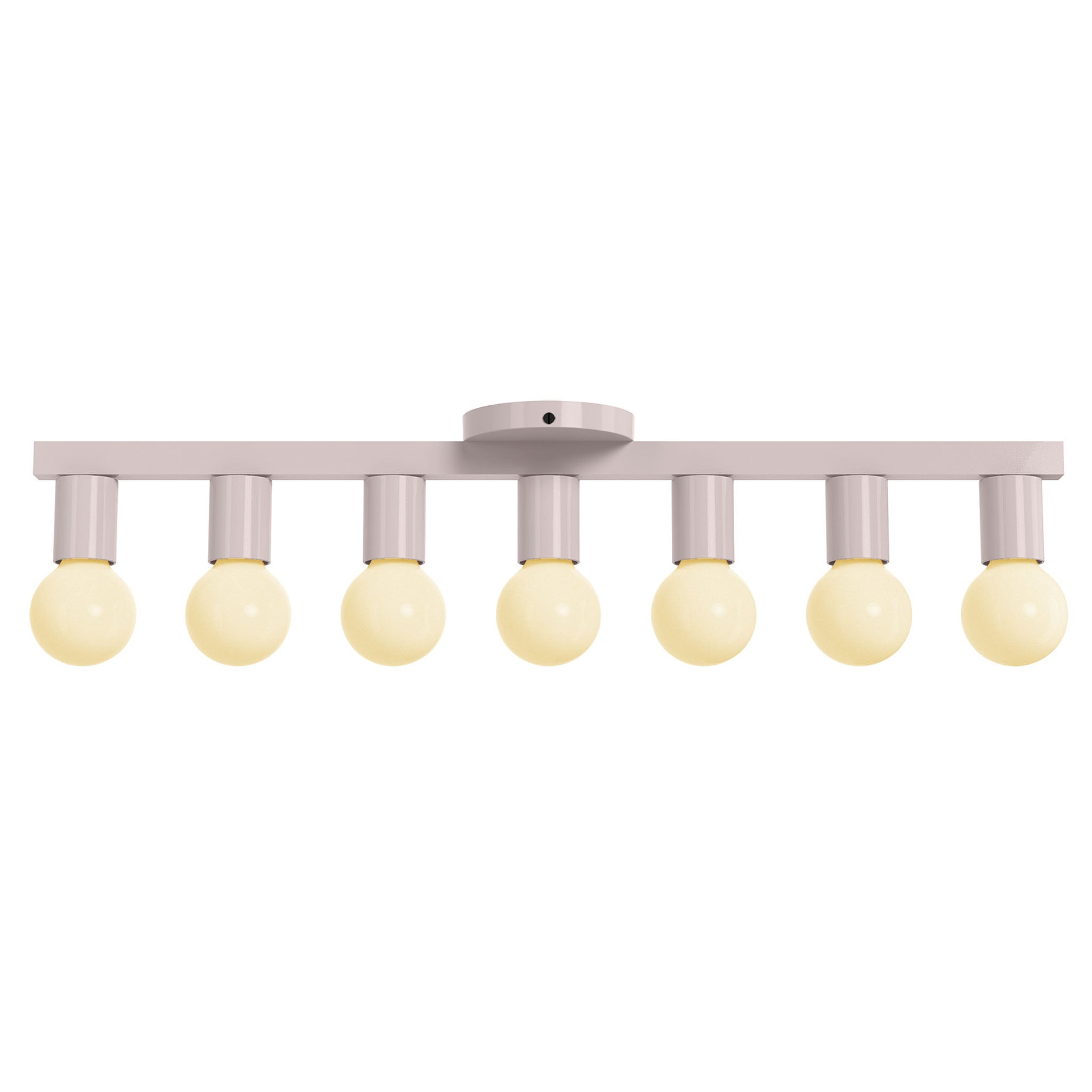 black and barely vogue 7 color flush mount dutton brown lighting