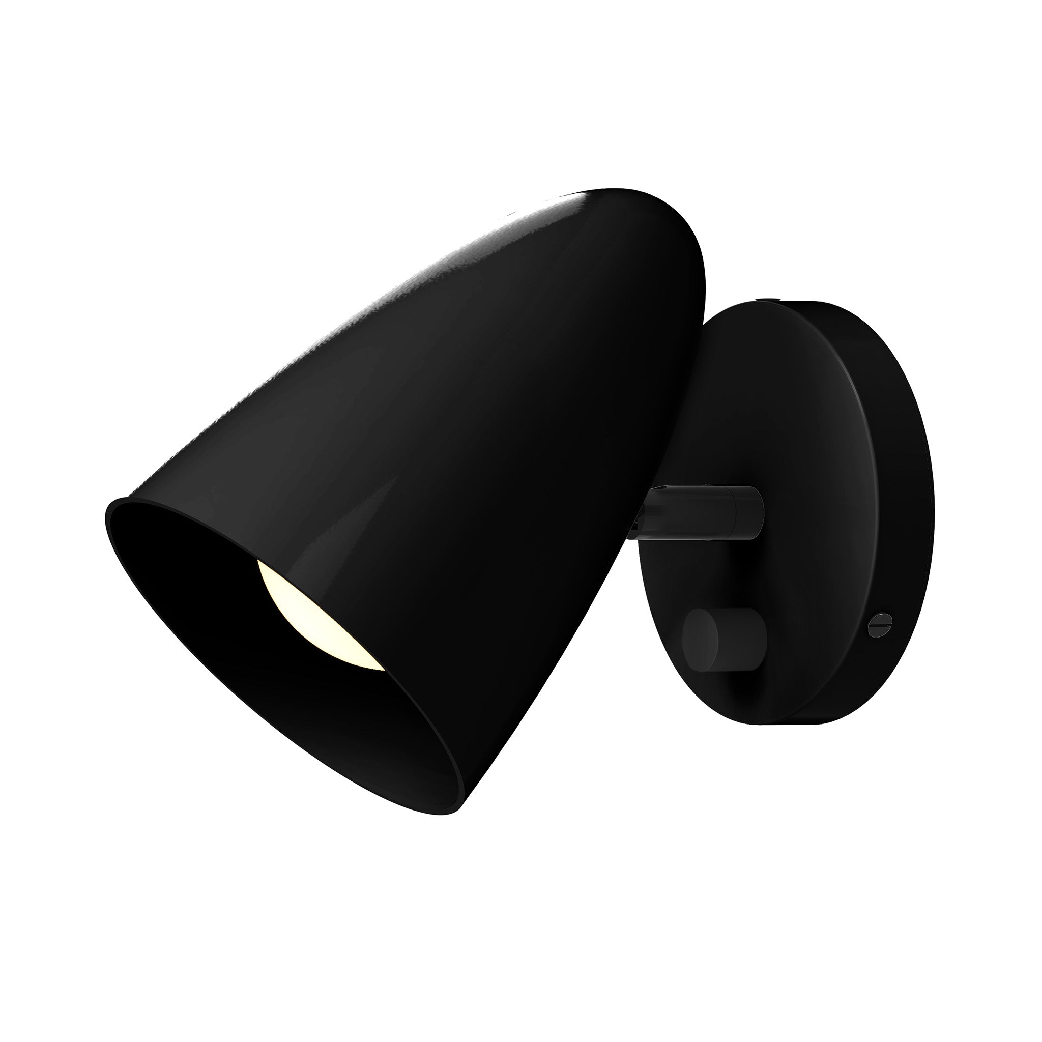 black black color boom sconce - no arm dutton brown lighting