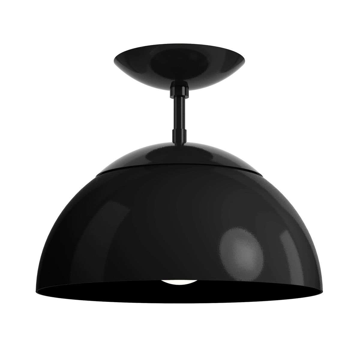 black black color cadbury flush mount 12" dutton brown lighting