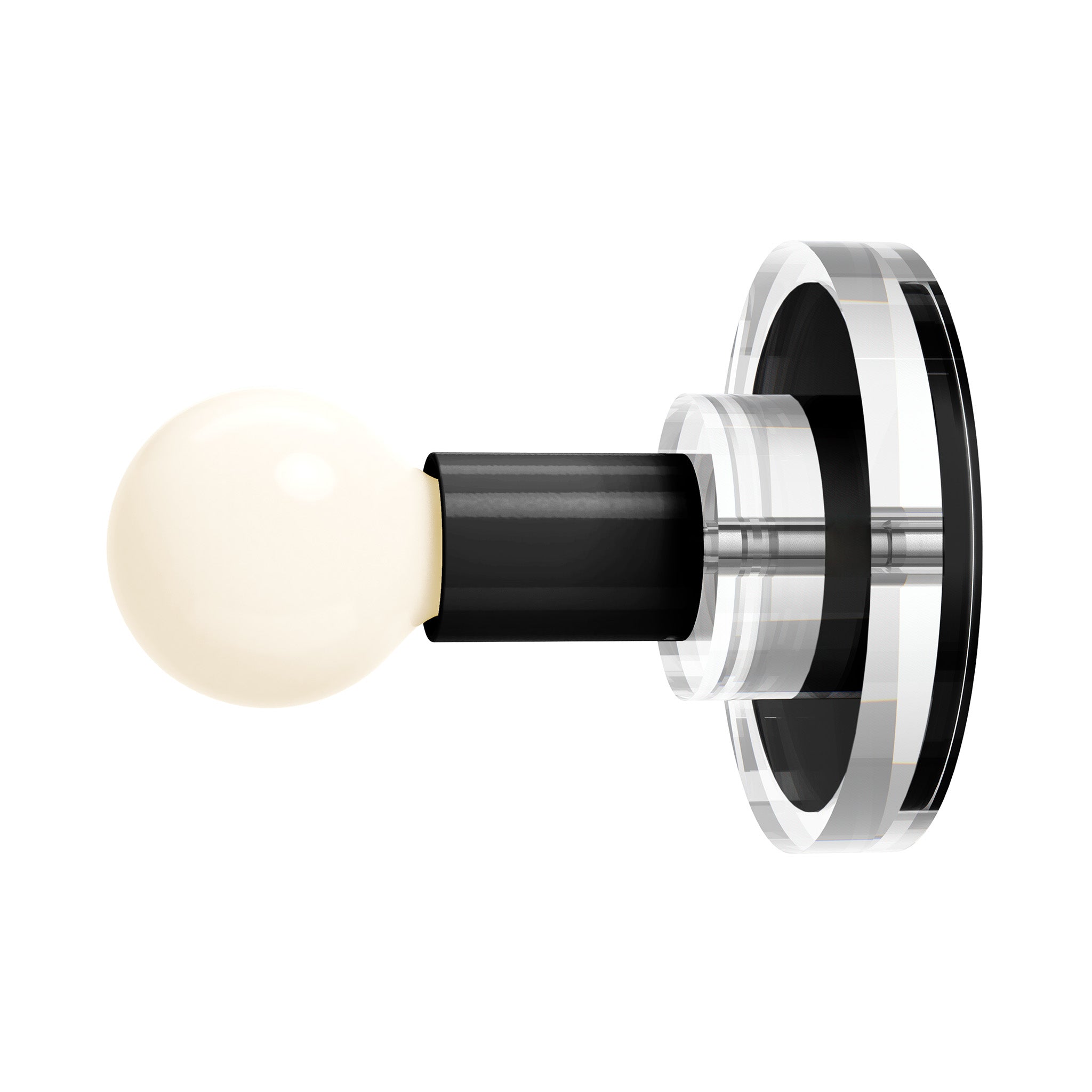 black color lepore sconce dutton brown lighting
