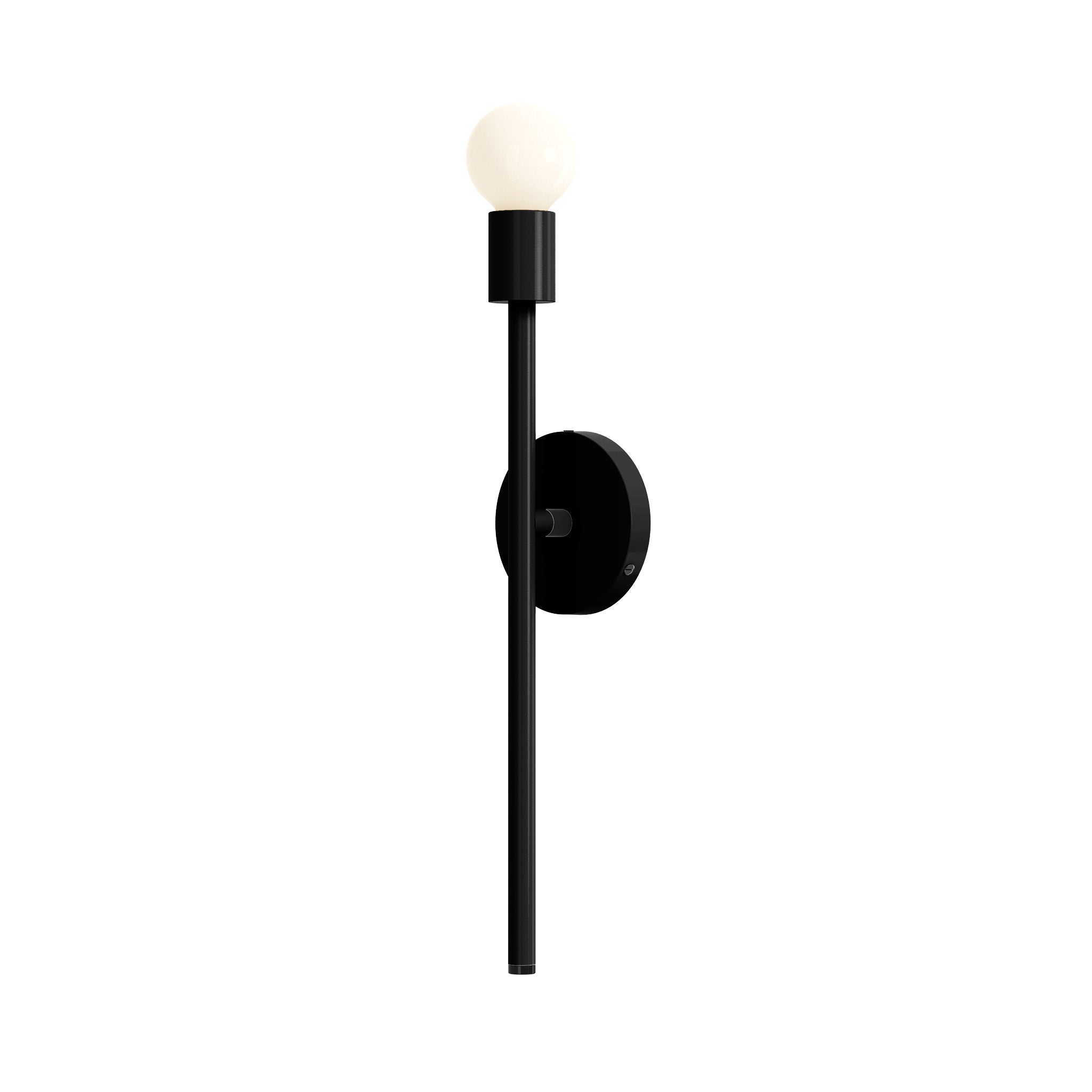 black black color major sconce 21" dutton brown lighting