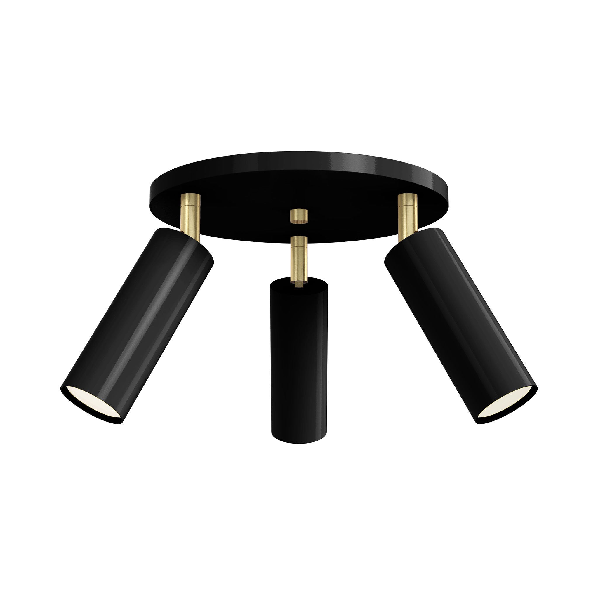 brass black color pose flush mount dutton brown lighting