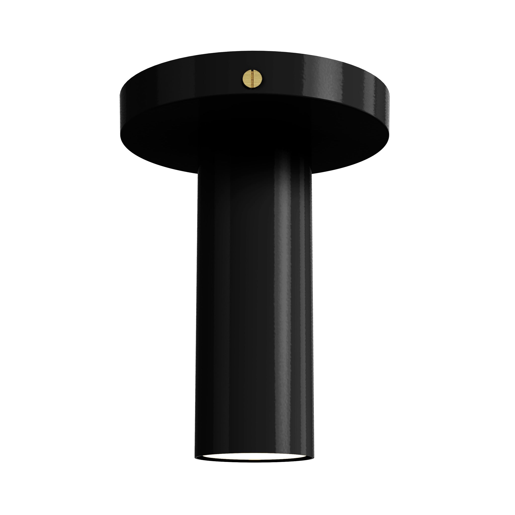 brass black color reader flush mount lighting dutton brown