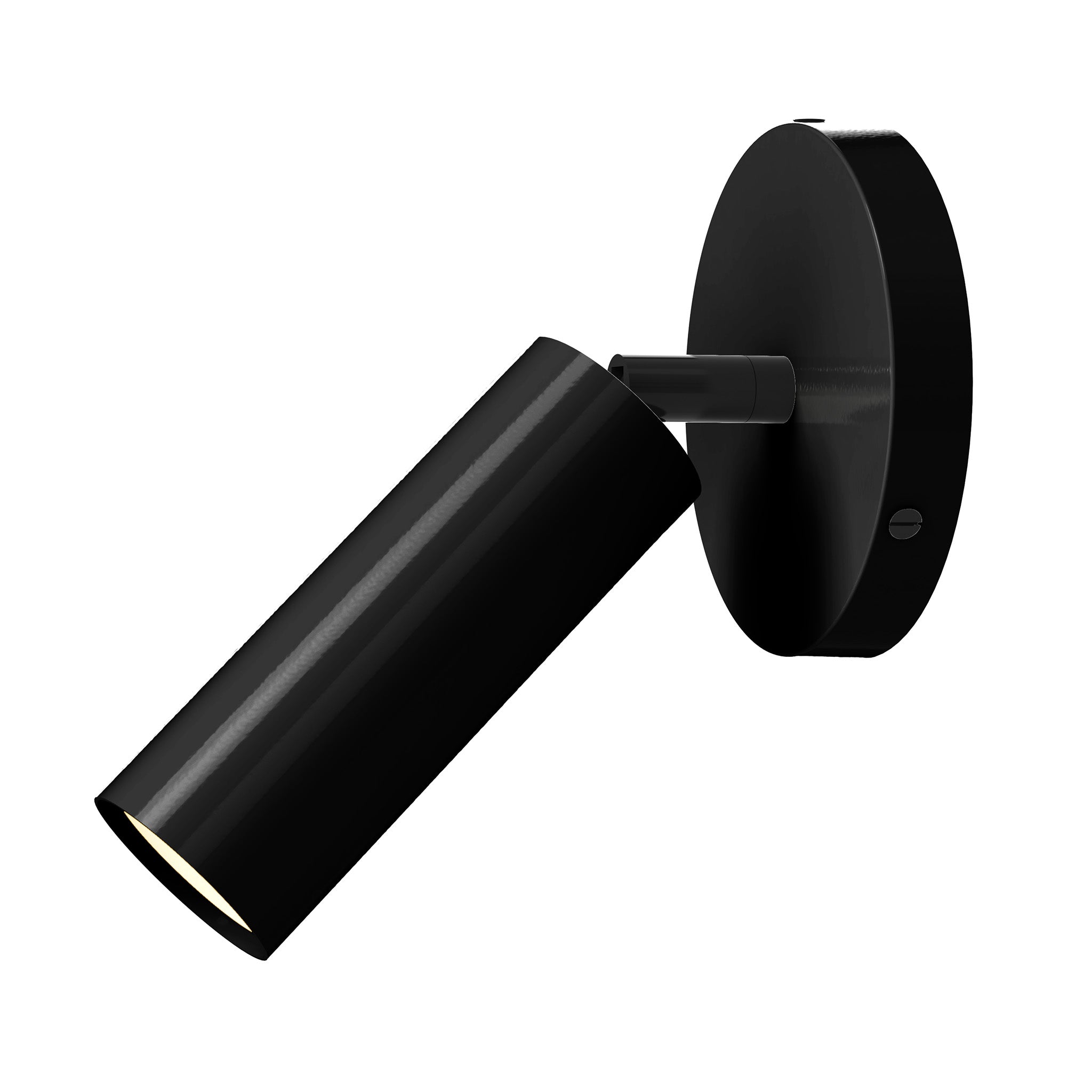 black black color reader sconce - no arm dutton brown lighting