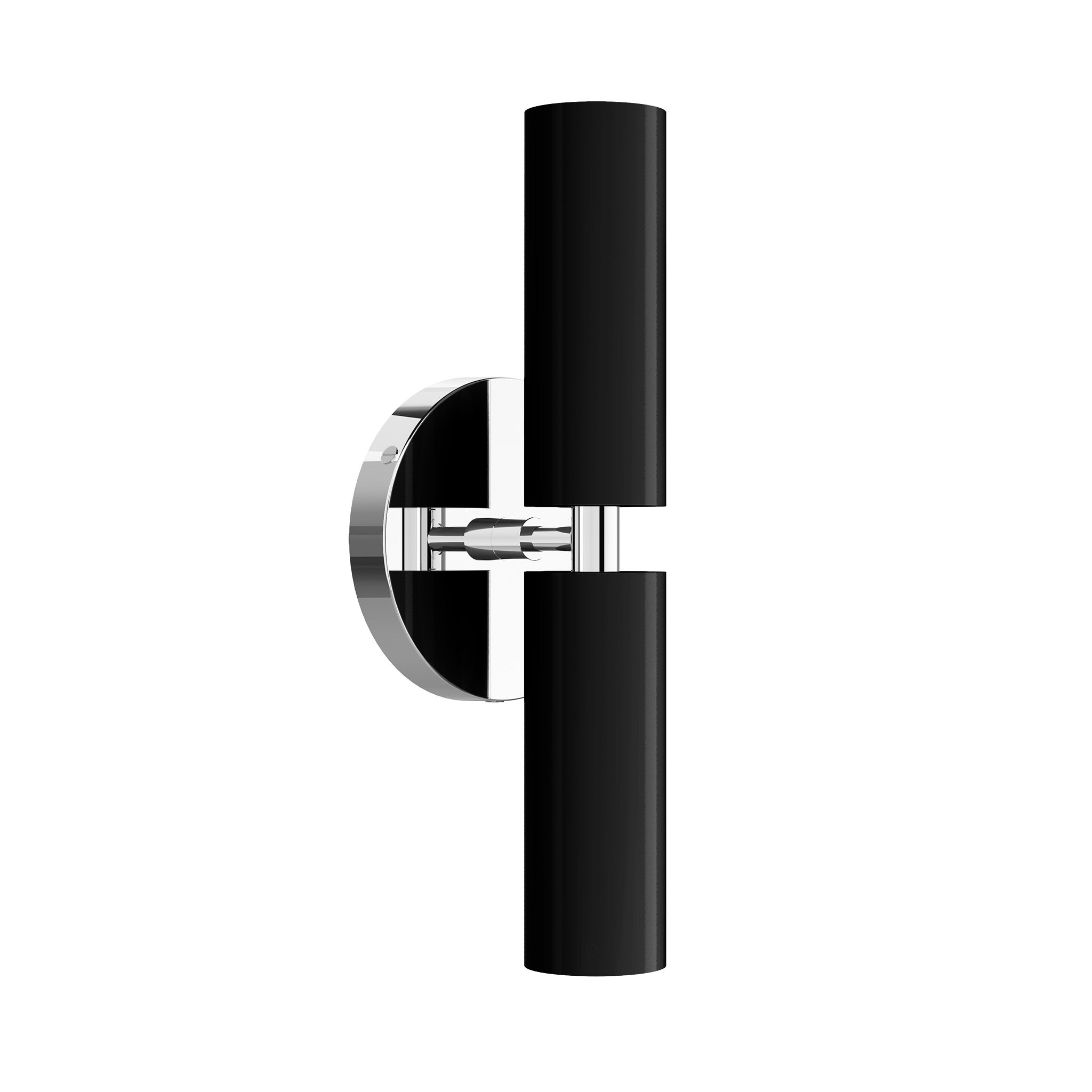 nickel black color ruler sconce dutton brown lighting