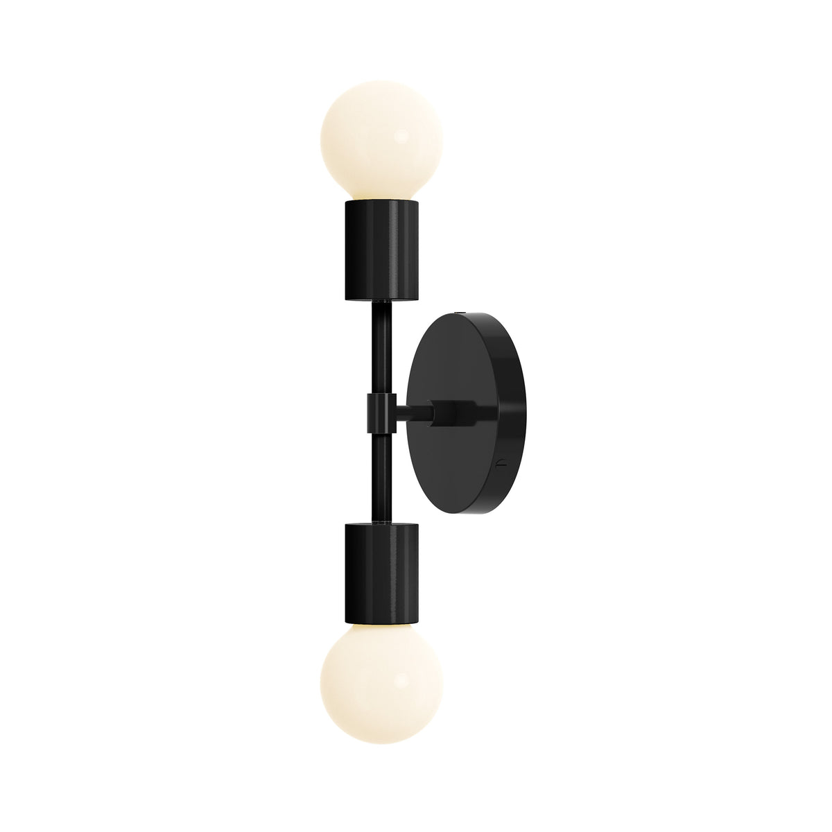 black black color scepter sconce 10" dutton brown lighting