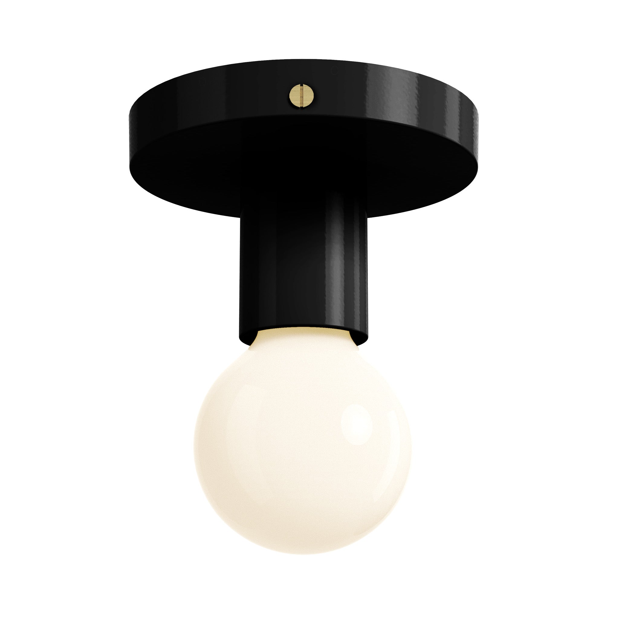 brass black color twink flush mount dutton brown lighting