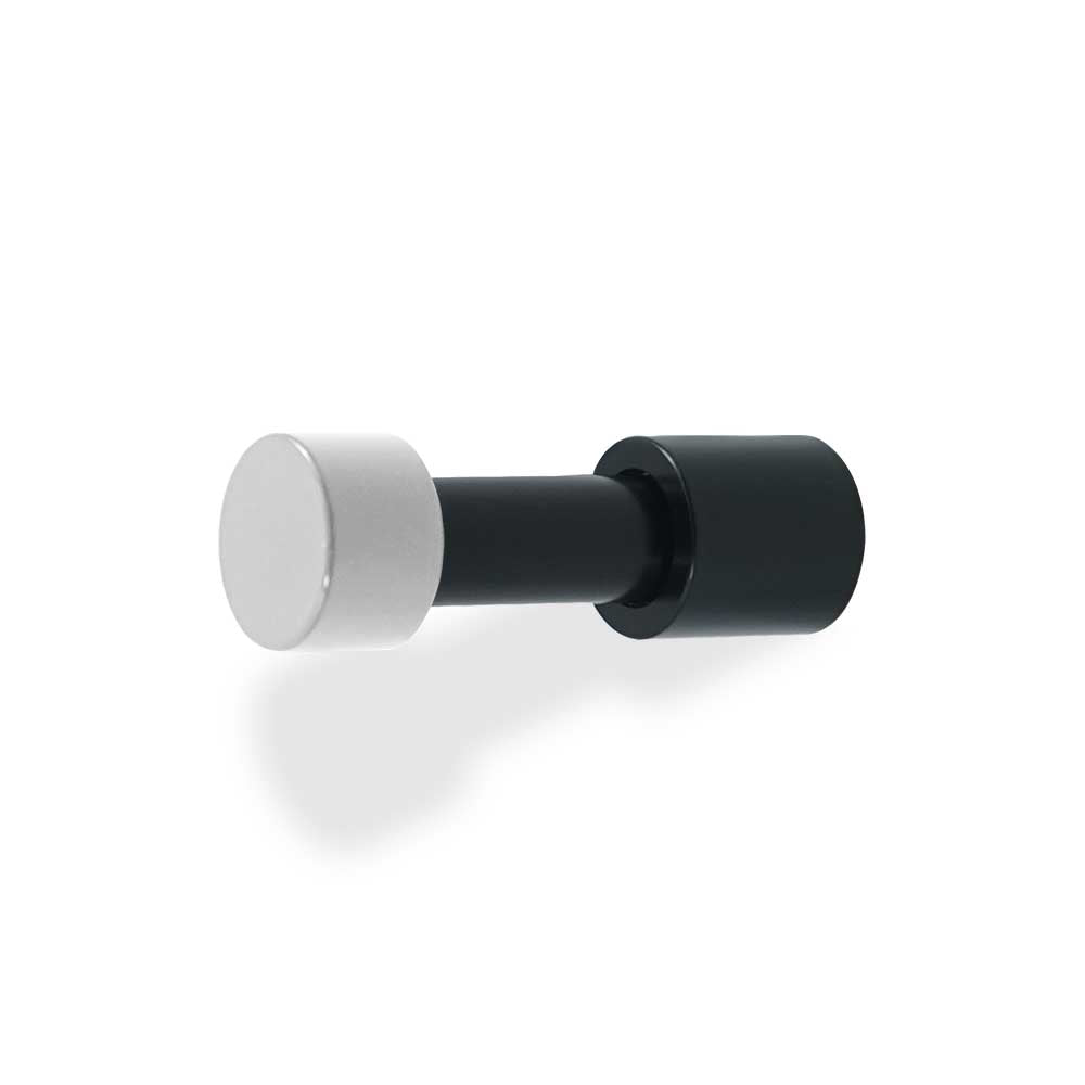 Black and CHALK color Stud hook Dutton Brown hardware