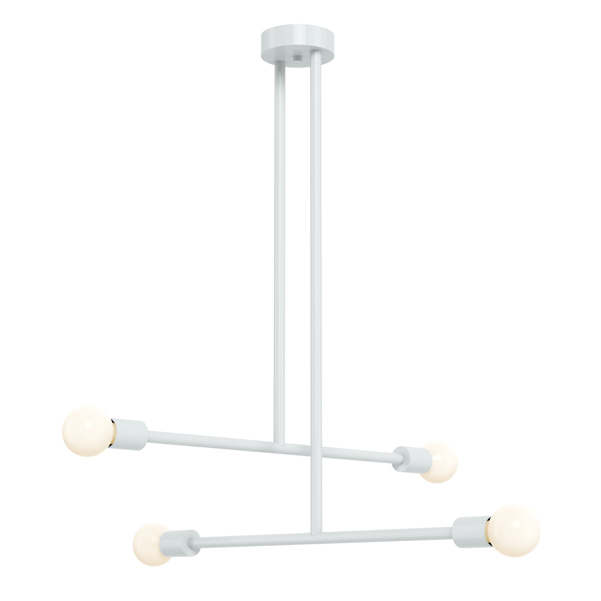 chalk color captain chandelier 29" dutton brown lighting