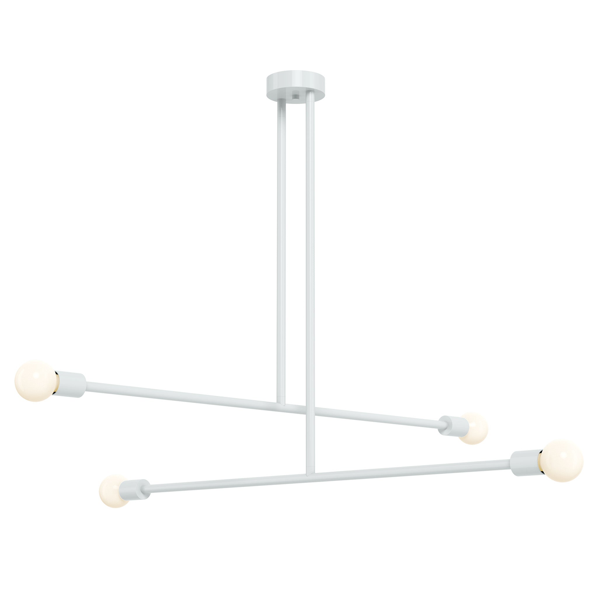 chalk color captain chandelier 47" dutton brown lighting