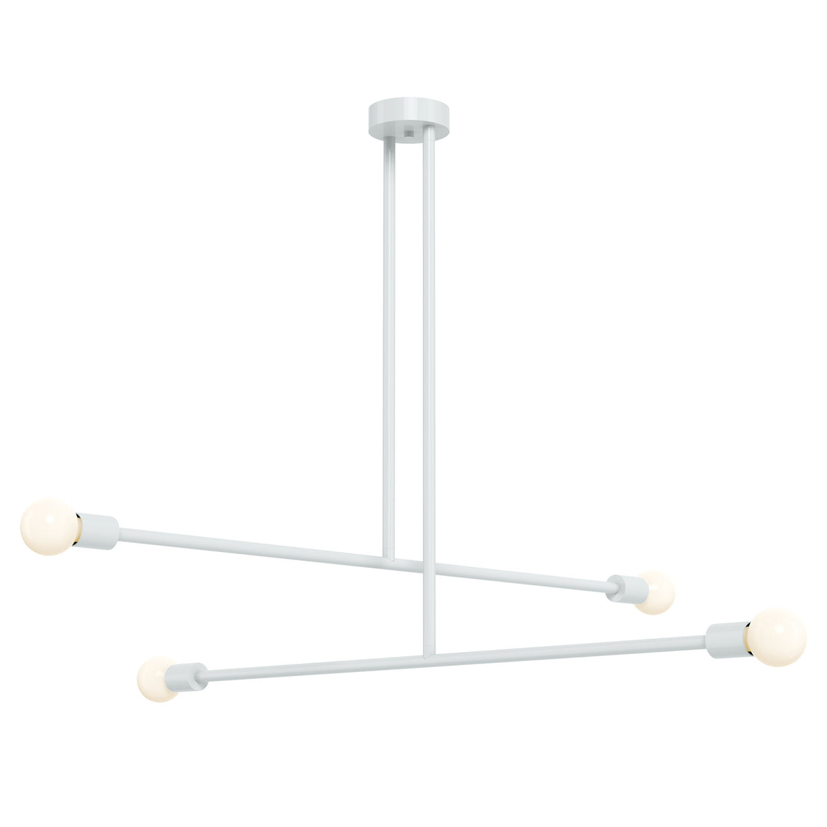 chalk color captain chandelier 47" dutton brown lighting
