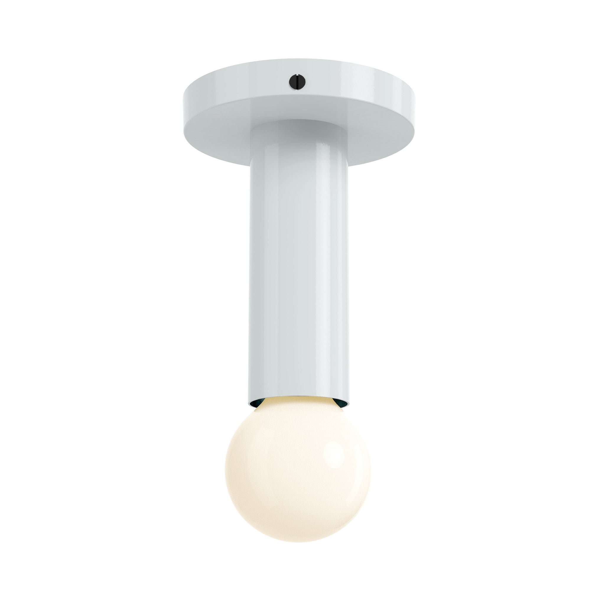 black chalk color eureka flush mount lighting dutton brown