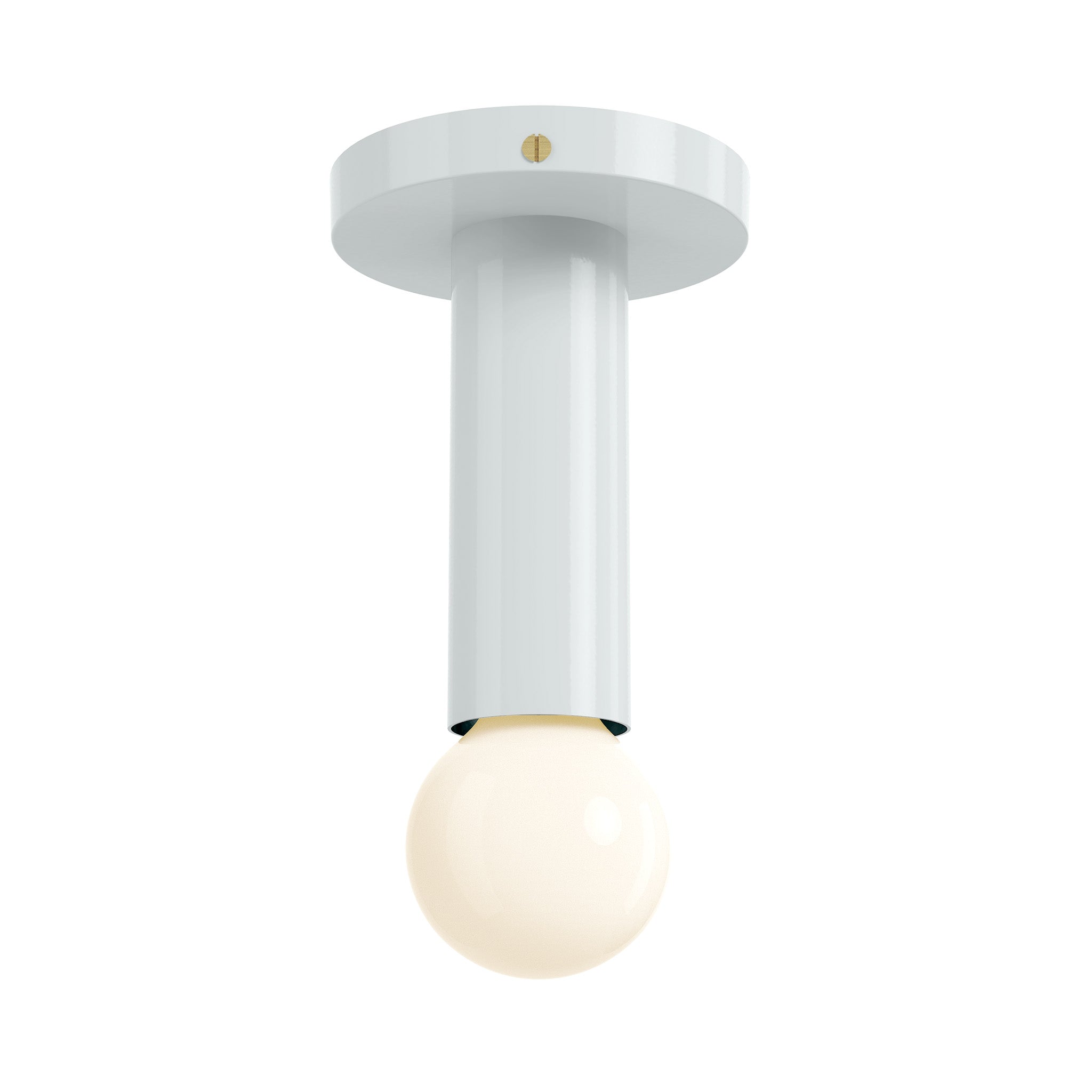 brass chalk color eureka flush mount lighting dutton brown