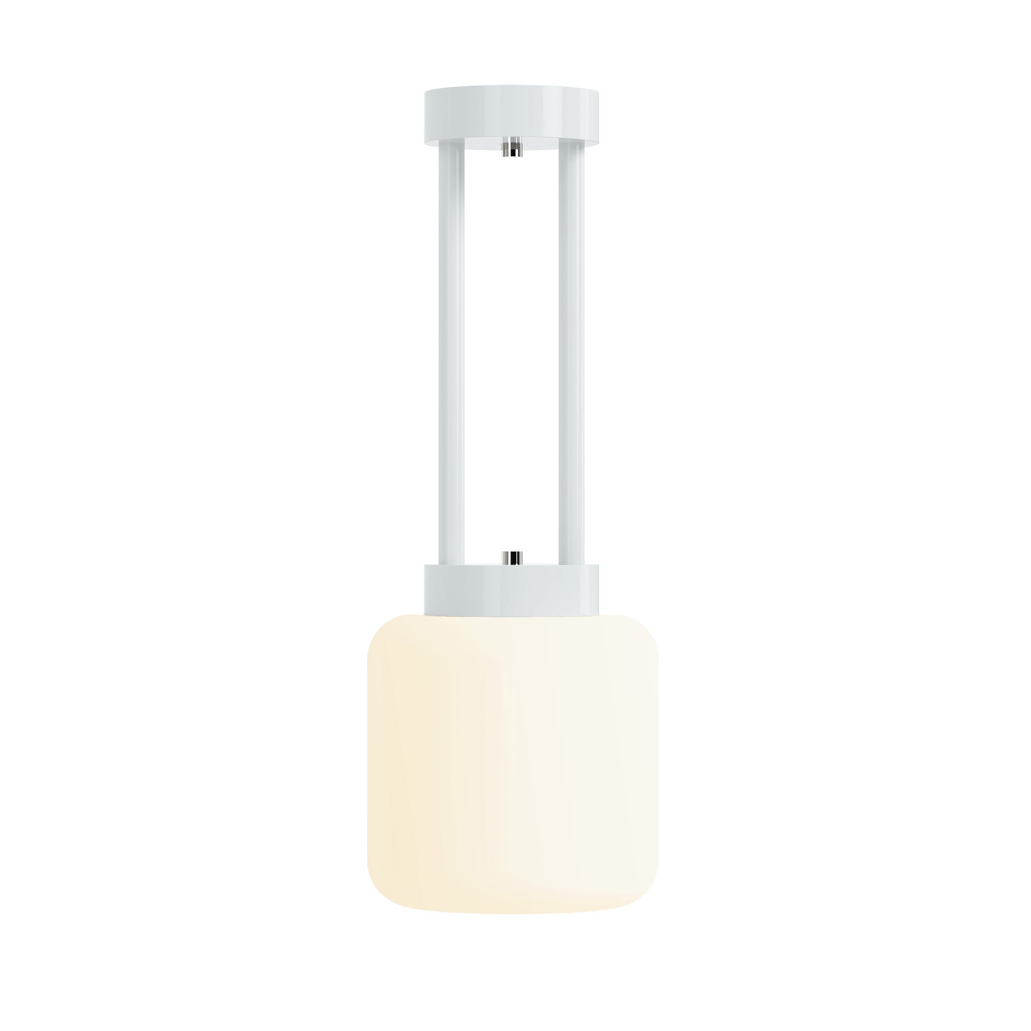 nickel chalk maxo color pendant 8" dutton brown lighting