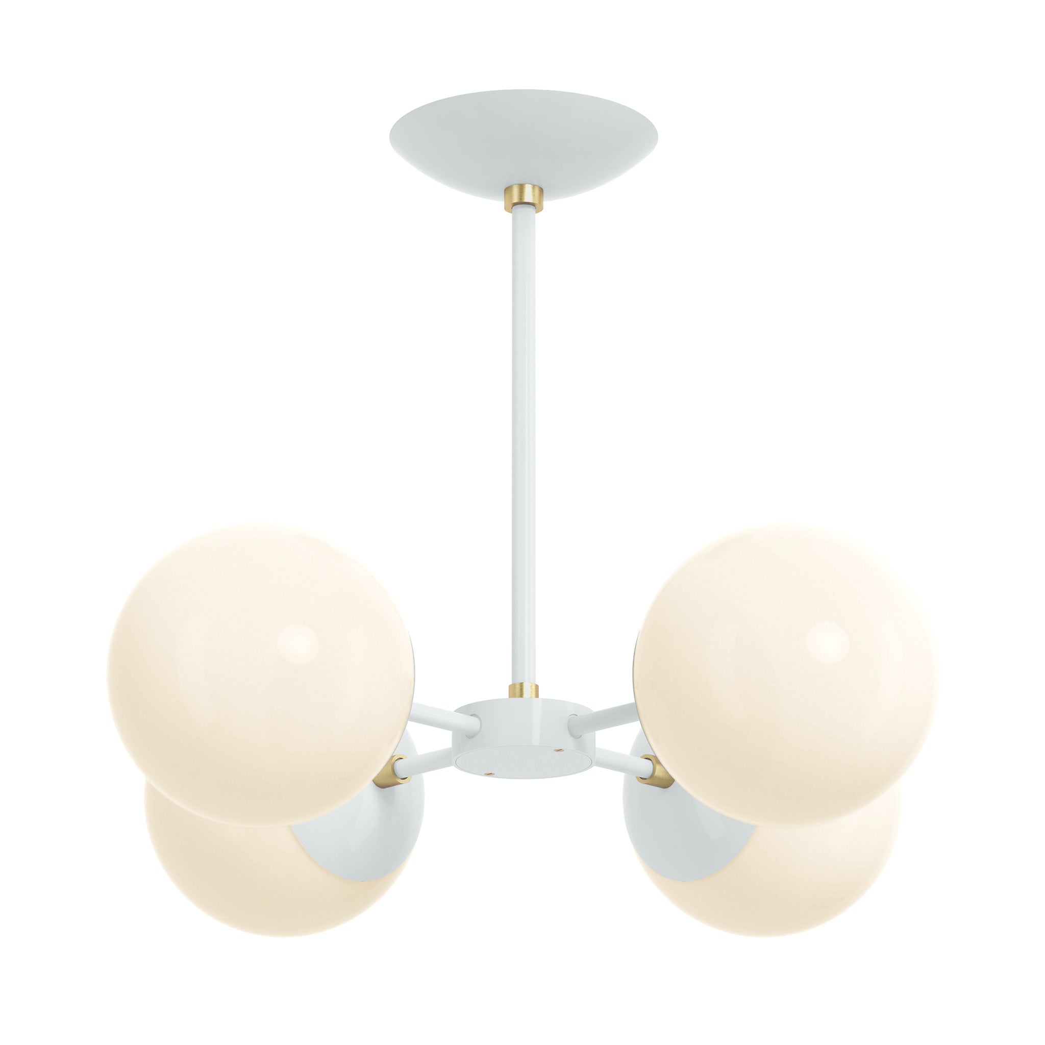 brass chalk color orbi chandelier dutton brown lighting